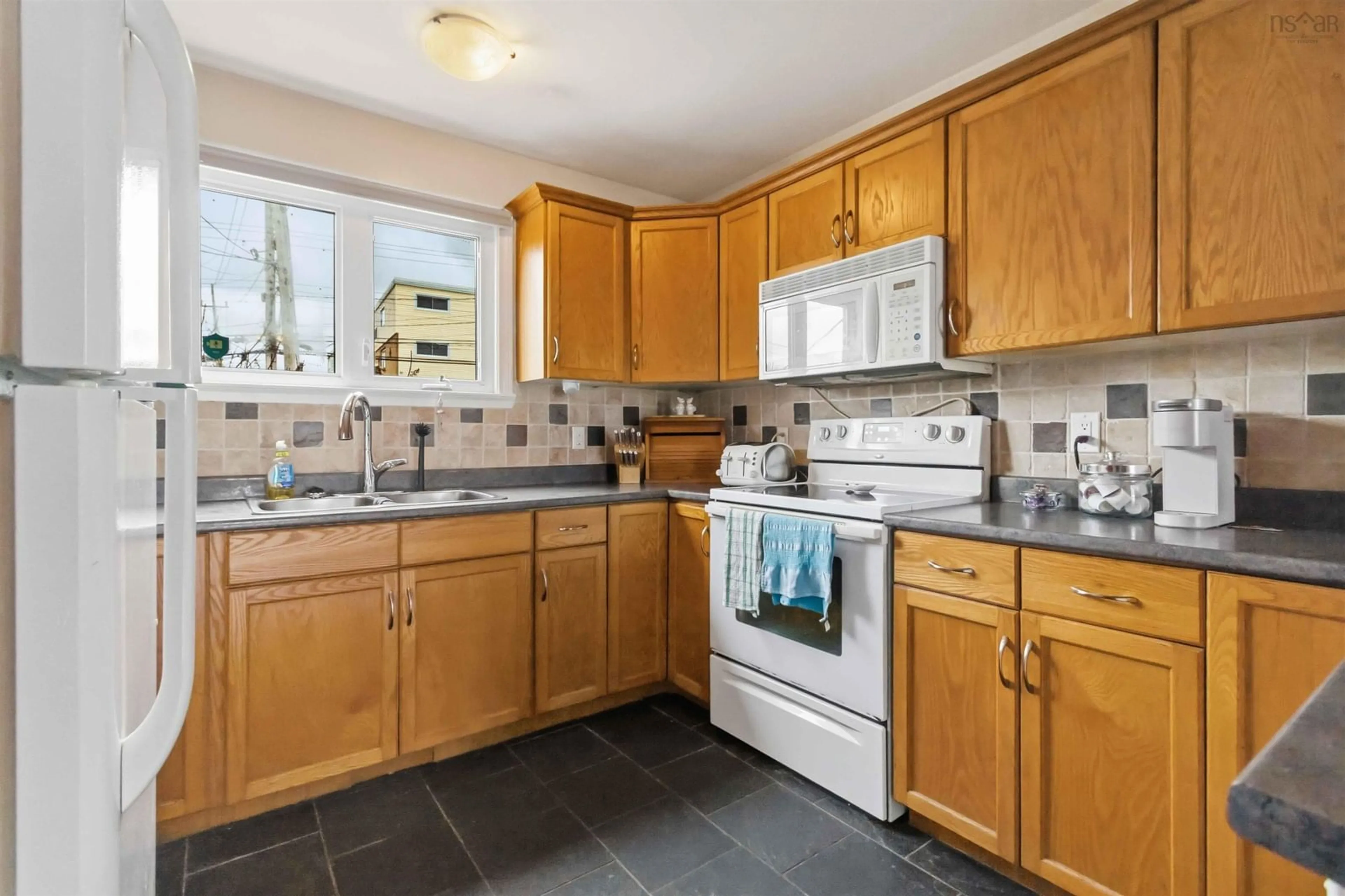 Standard kitchen, ceramic/tile floor for 50 B Gaston Rd, Dartmouth Nova Scotia B2Y 3W3