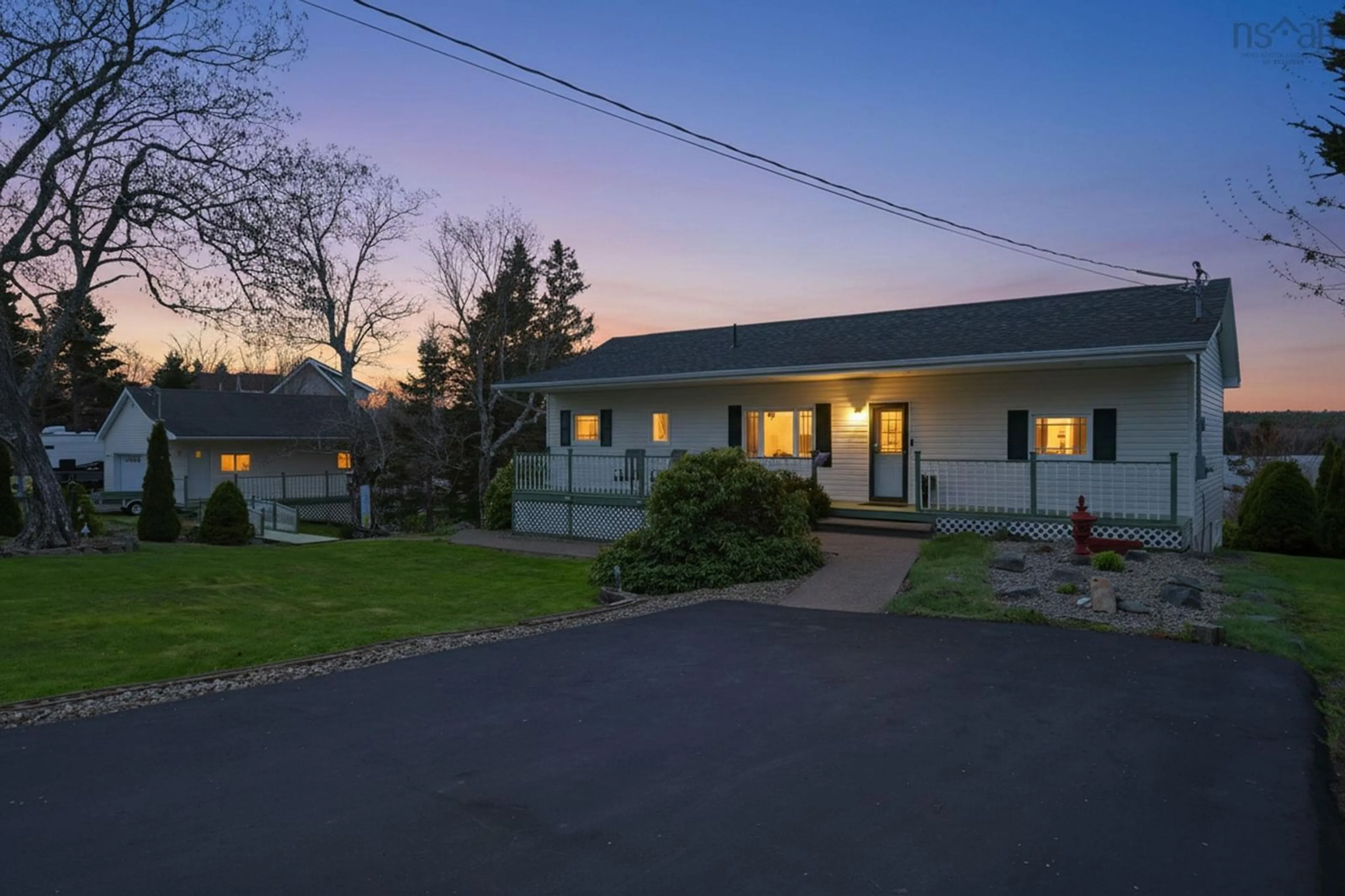 A pic from outside/outdoor area/front of a property/back of a property/a pic from drone, street for 157 & 163 Candy Mountain Rd, Mineville Nova Scotia B2Z 1K4