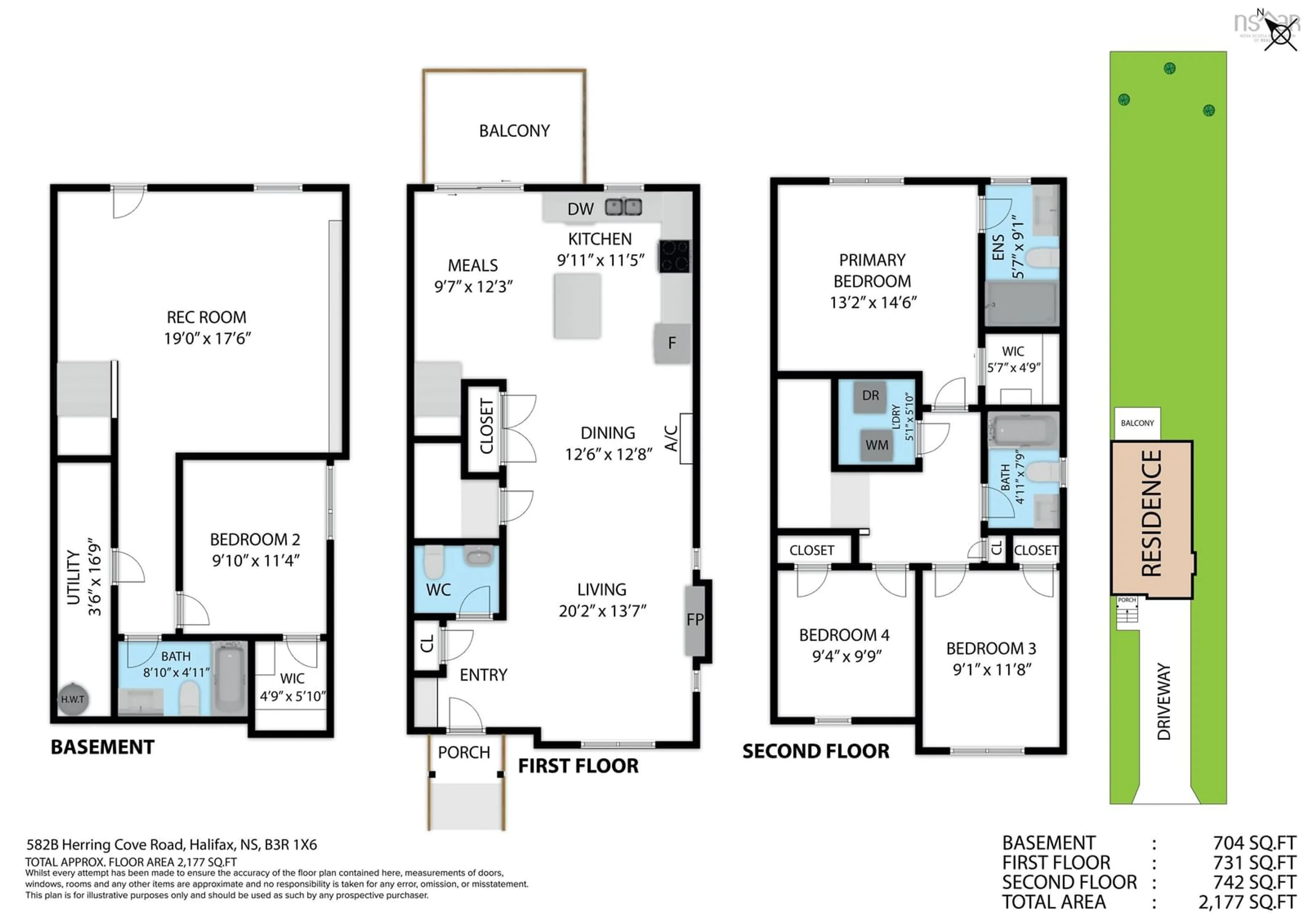 Floor plan for 582B Herring Cove Rd, Halifax Nova Scotia B3R 1X6