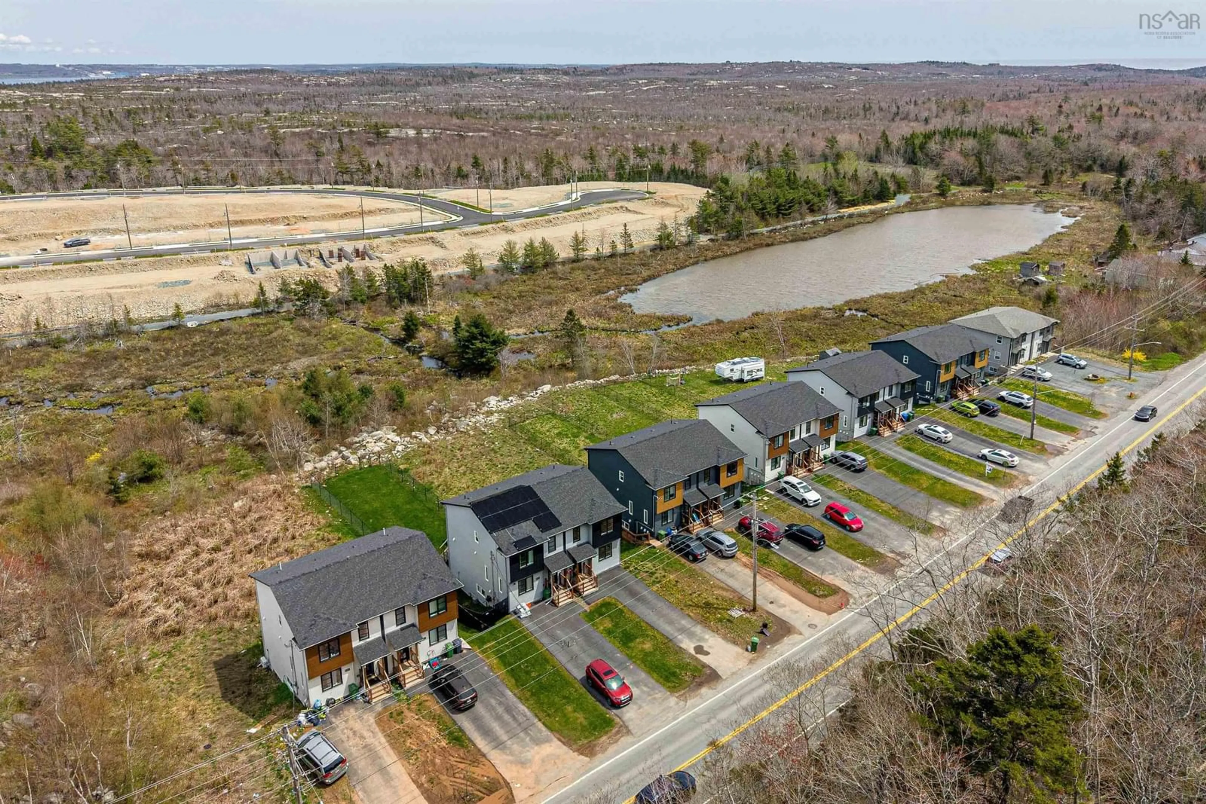 A pic from outside/outdoor area/front of a property/back of a property/a pic from drone, water/lake/river/ocean view for 582B Herring Cove Rd, Halifax Nova Scotia B3R 1X6