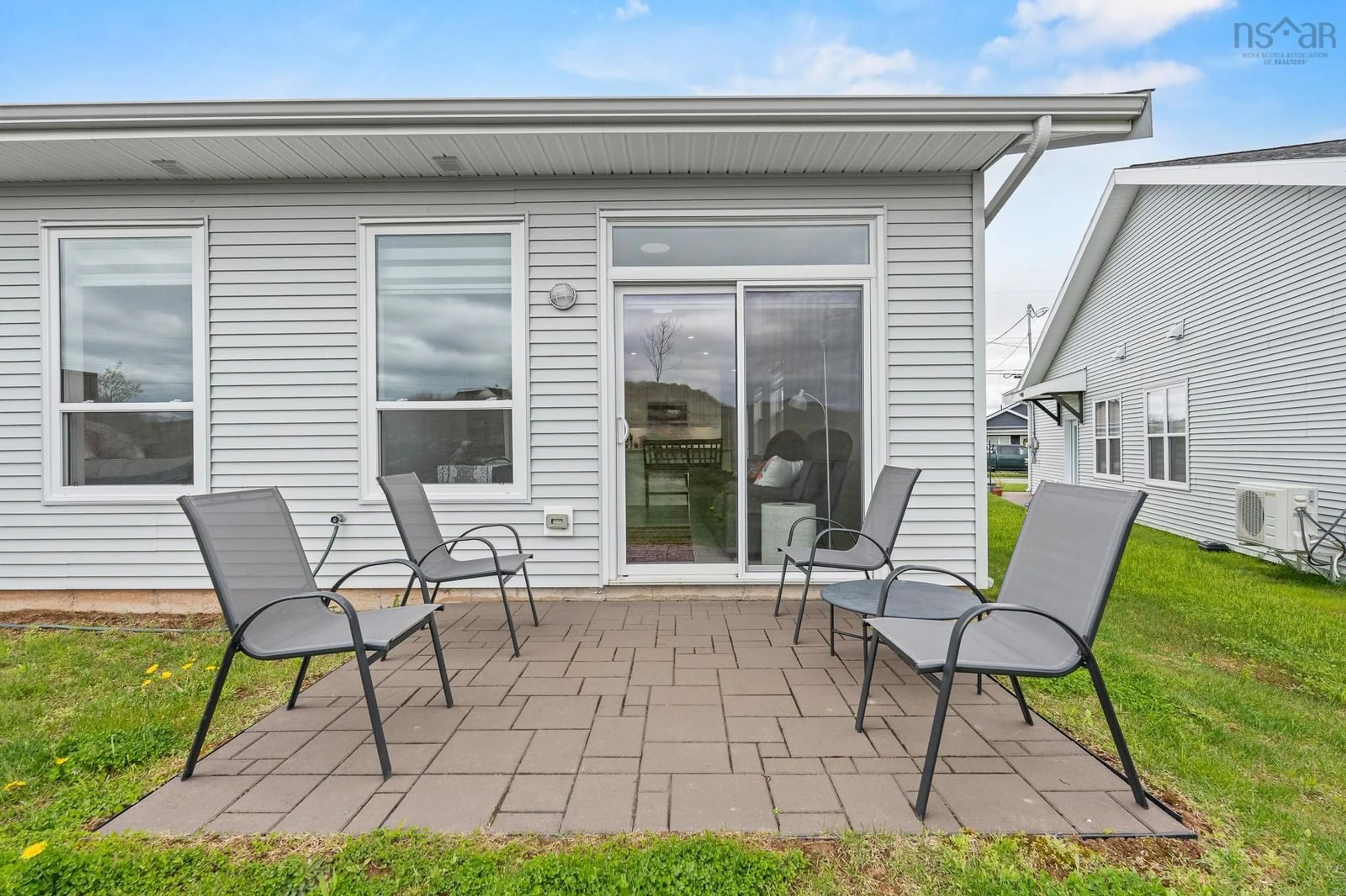 Patio, water/lake/river/ocean view for 71 Thistle Street, Falmouth Nova Scotia B0P 1P0