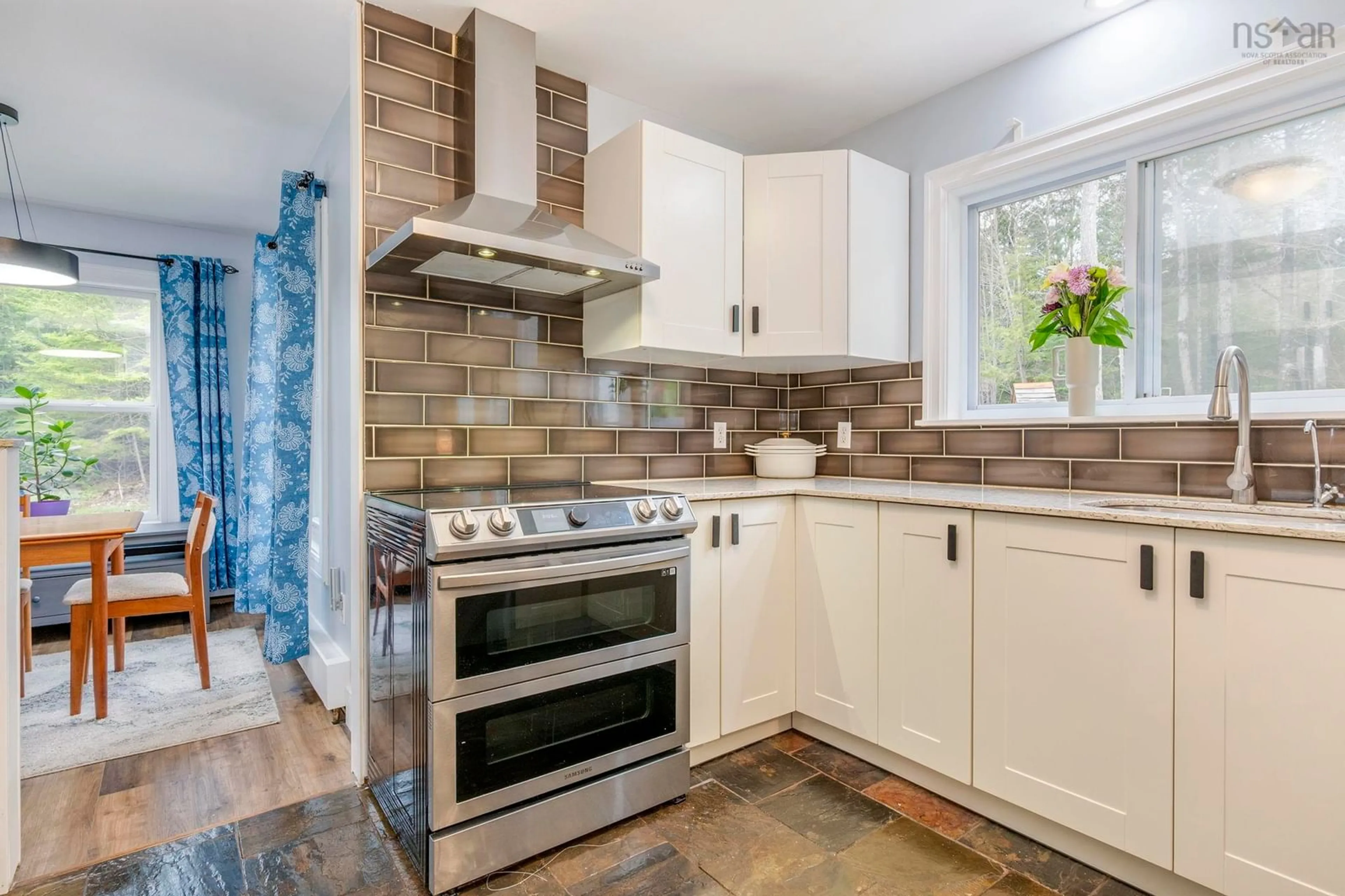 Open concept kitchen, ceramic/tile floor for Belmore Dr #9, Wellington Nova Scotia B2T 1J4