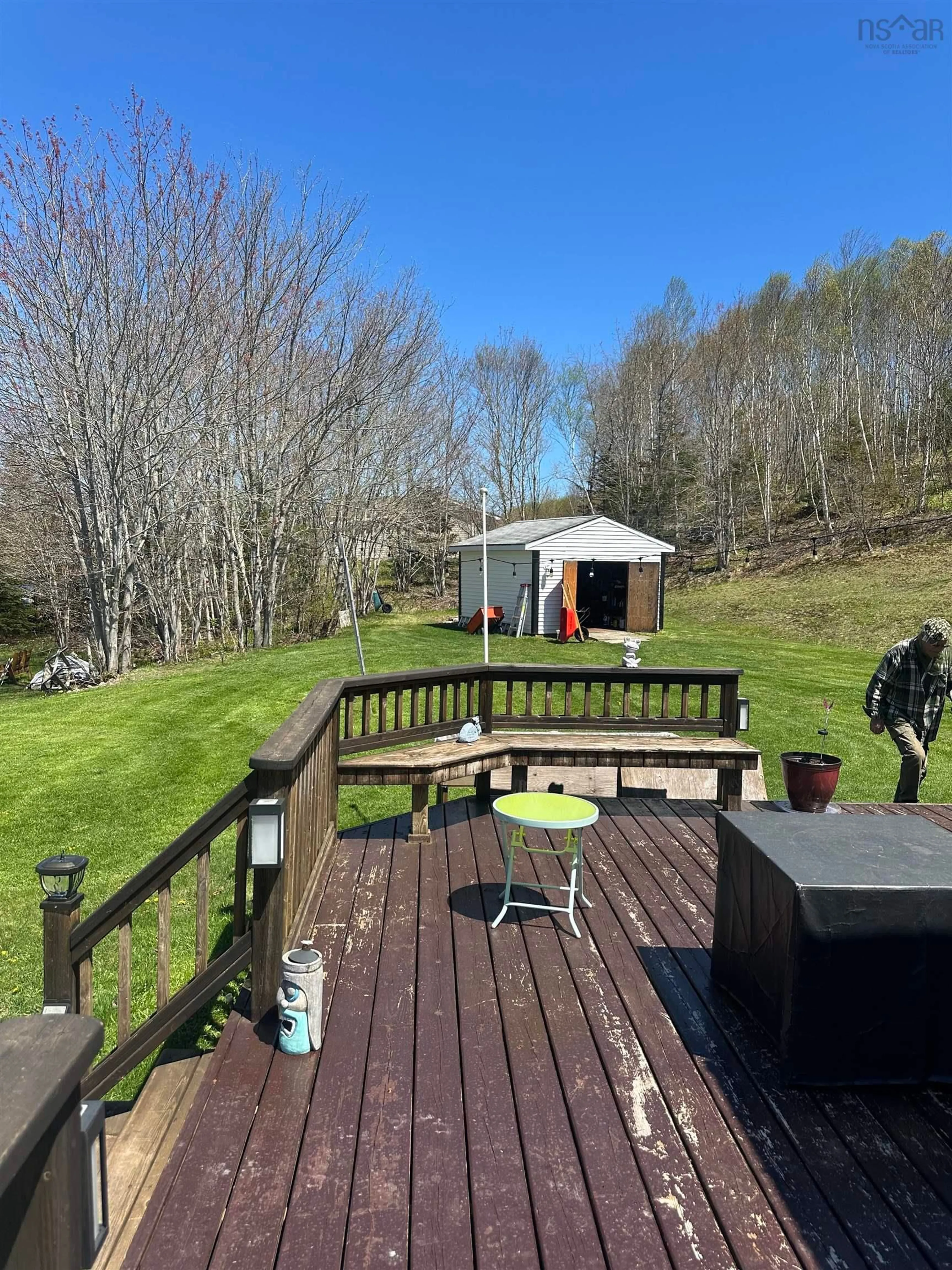 A pic from outside/outdoor area/front of a property/back of a property/a pic from drone, water/lake/river/ocean view for 102 Penny Lane, Arichat Nova Scotia B0H 1M0