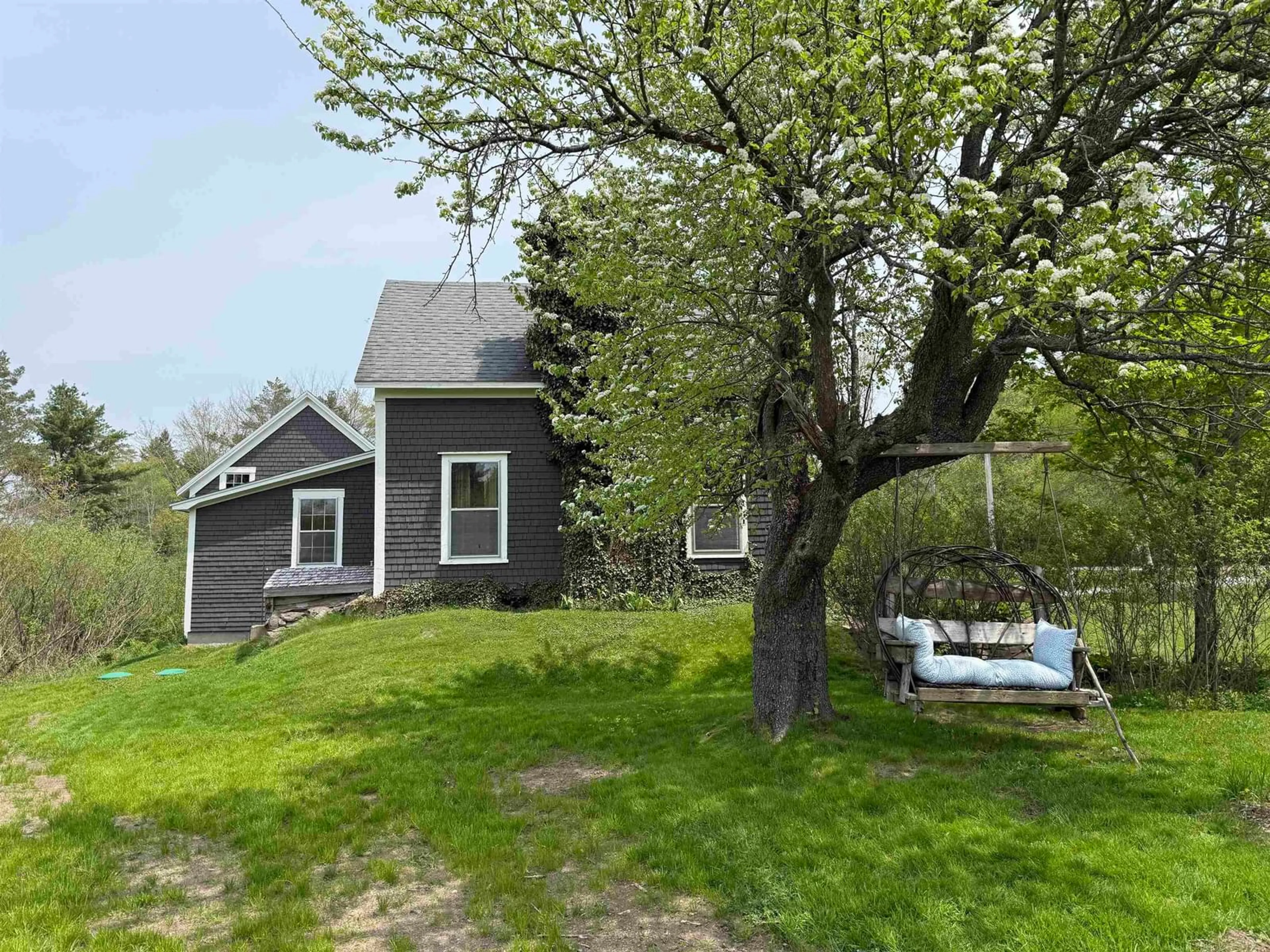A pic from outside/outdoor area/front of a property/back of a property/a pic from drone, street for 2328 Old Mill Rd, South Farmington Nova Scotia B0P 1W0