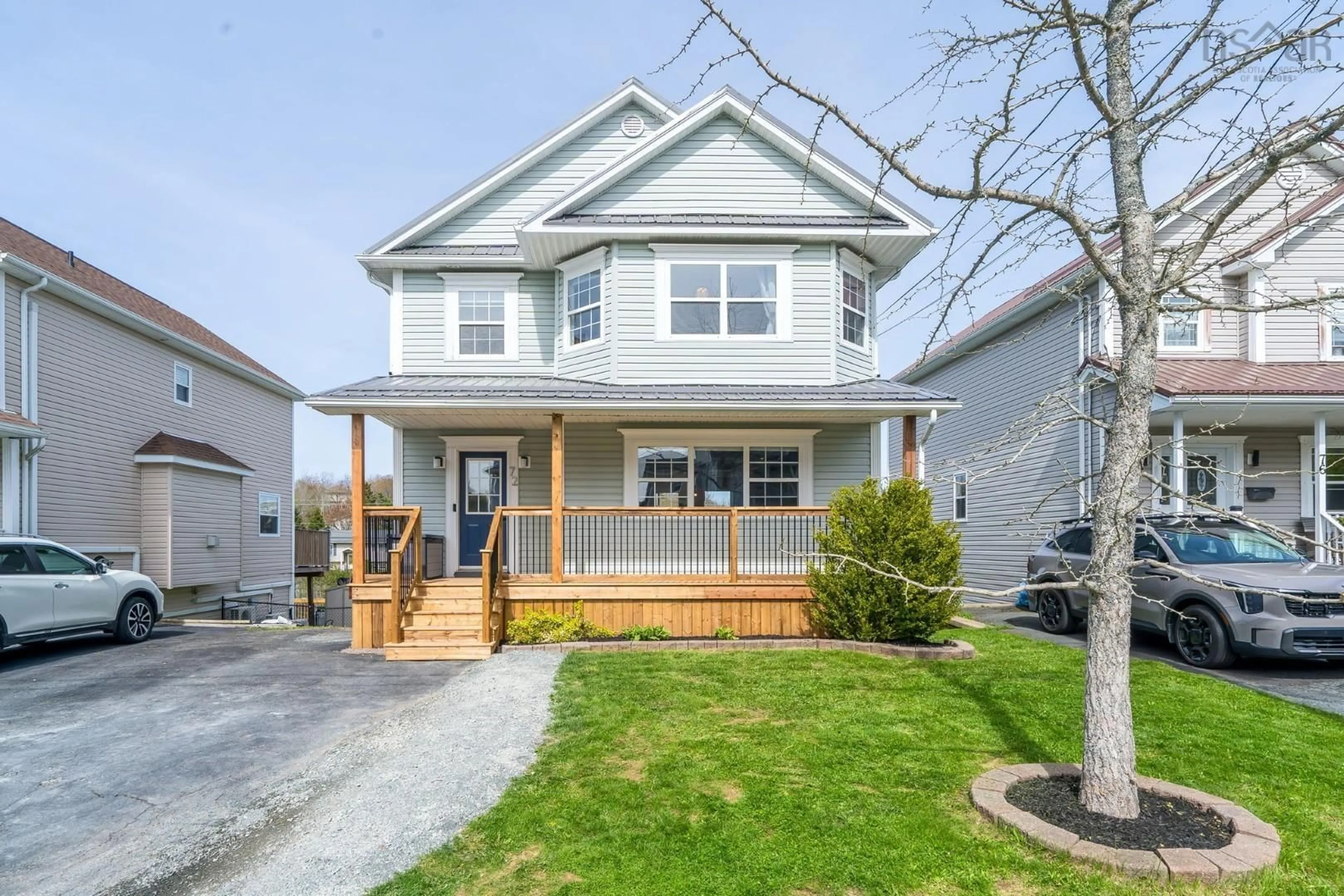Home with vinyl exterior material, street for 72 Westfield Cres, Cole Harbour Nova Scotia B2Y 2W1