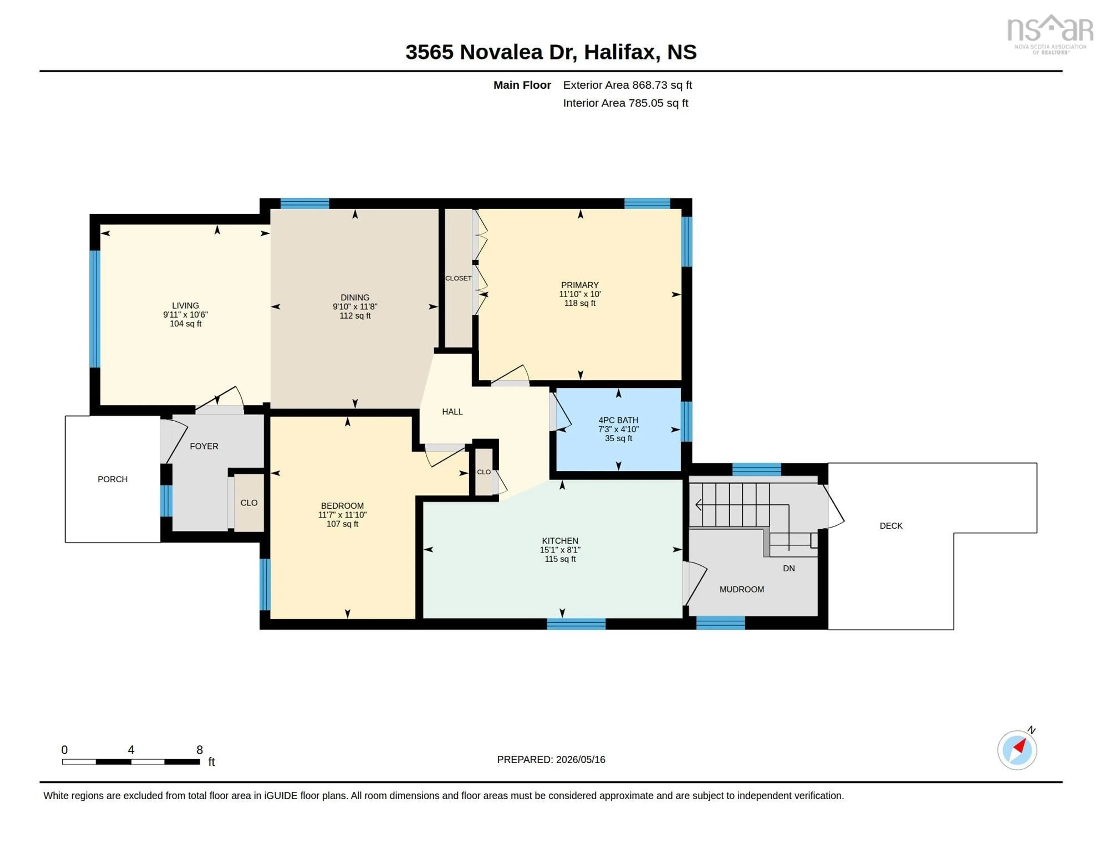 Floor plan for 3565 Novalea Dr, Halifax Peninsula Nova Scotia B3K 3E9