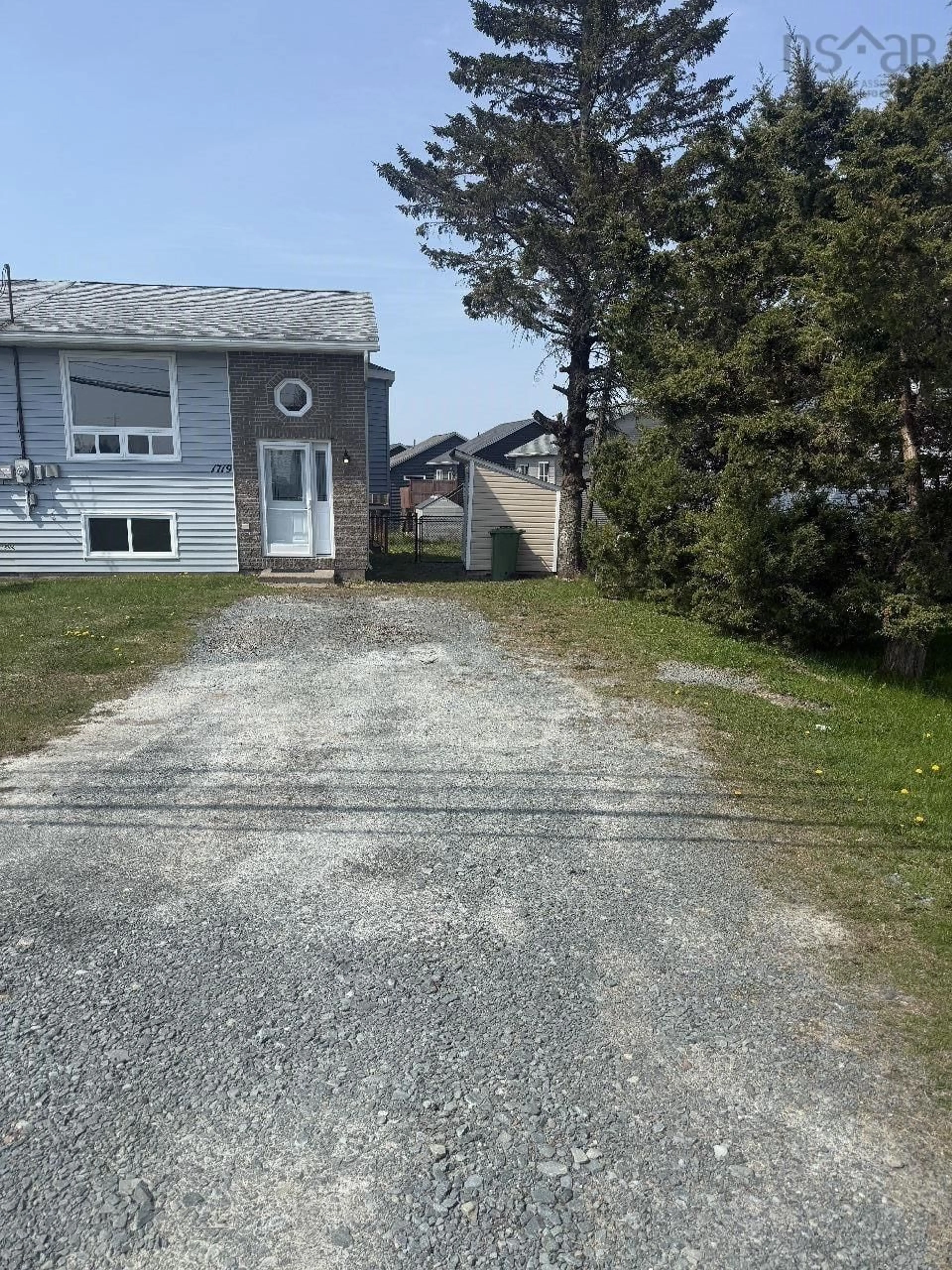 A pic from outside/outdoor area/front of a property/back of a property/a pic from drone, street for 1719 Caldwell Rd, Eastern Passage Nova Scotia B3G 1E3