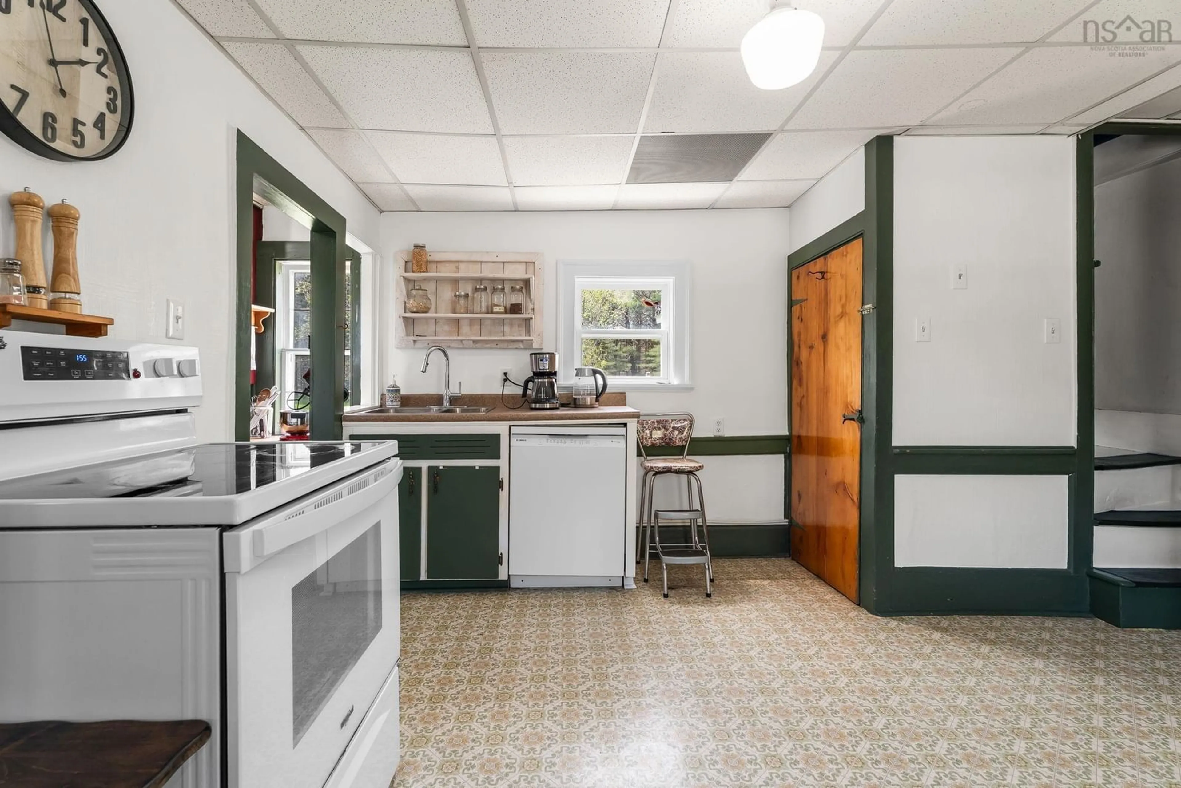 Standard kitchen, ceramic/tile floor for 8924 Highway 201, Nictaux Nova Scotia B0S 1P0