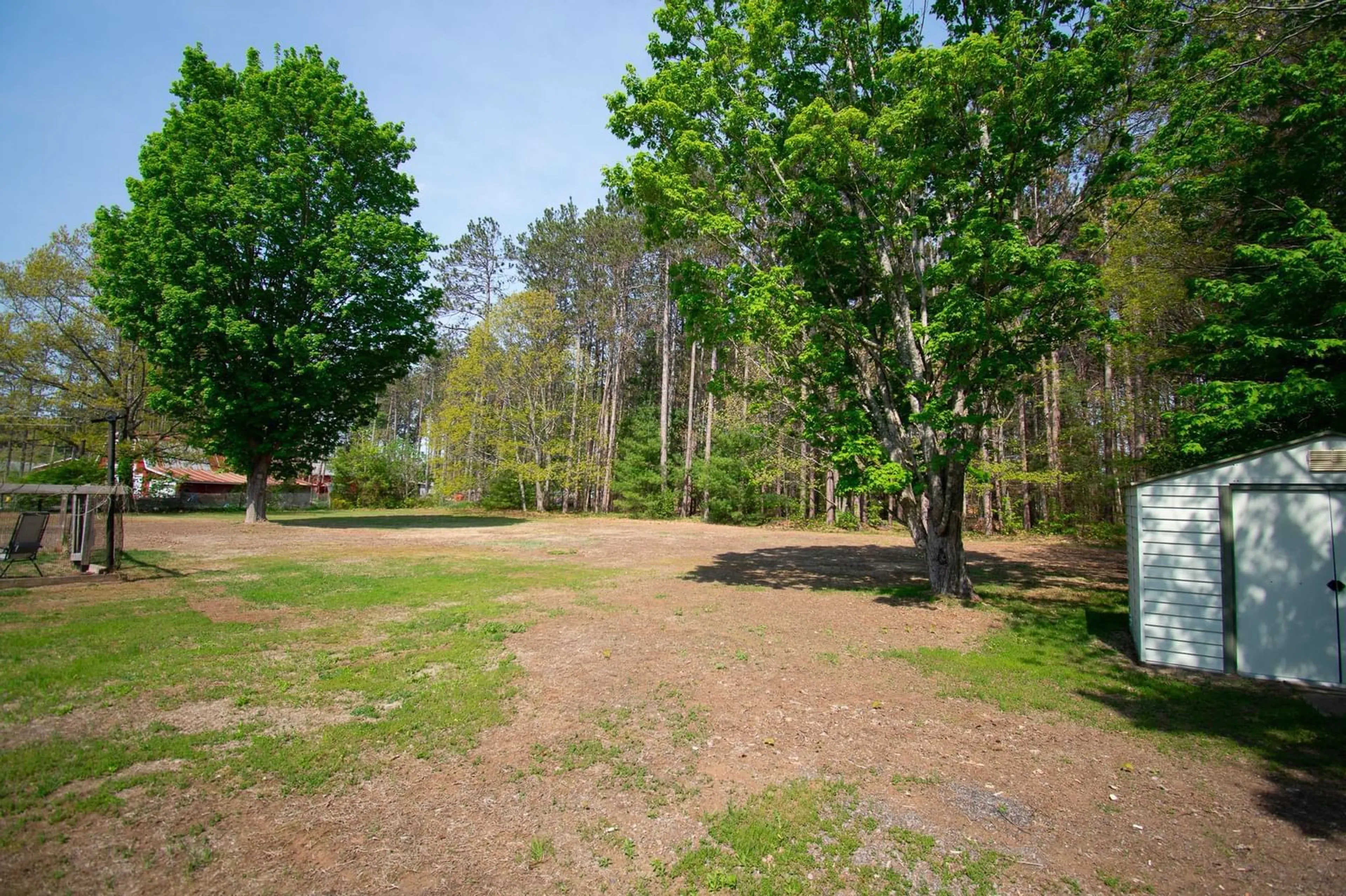 A pic from outside/outdoor area/front of a property/back of a property/a pic from drone, forest/trees view for 14979 / 14981 Highway 1, Wilmot Nova Scotia B0P 1R0