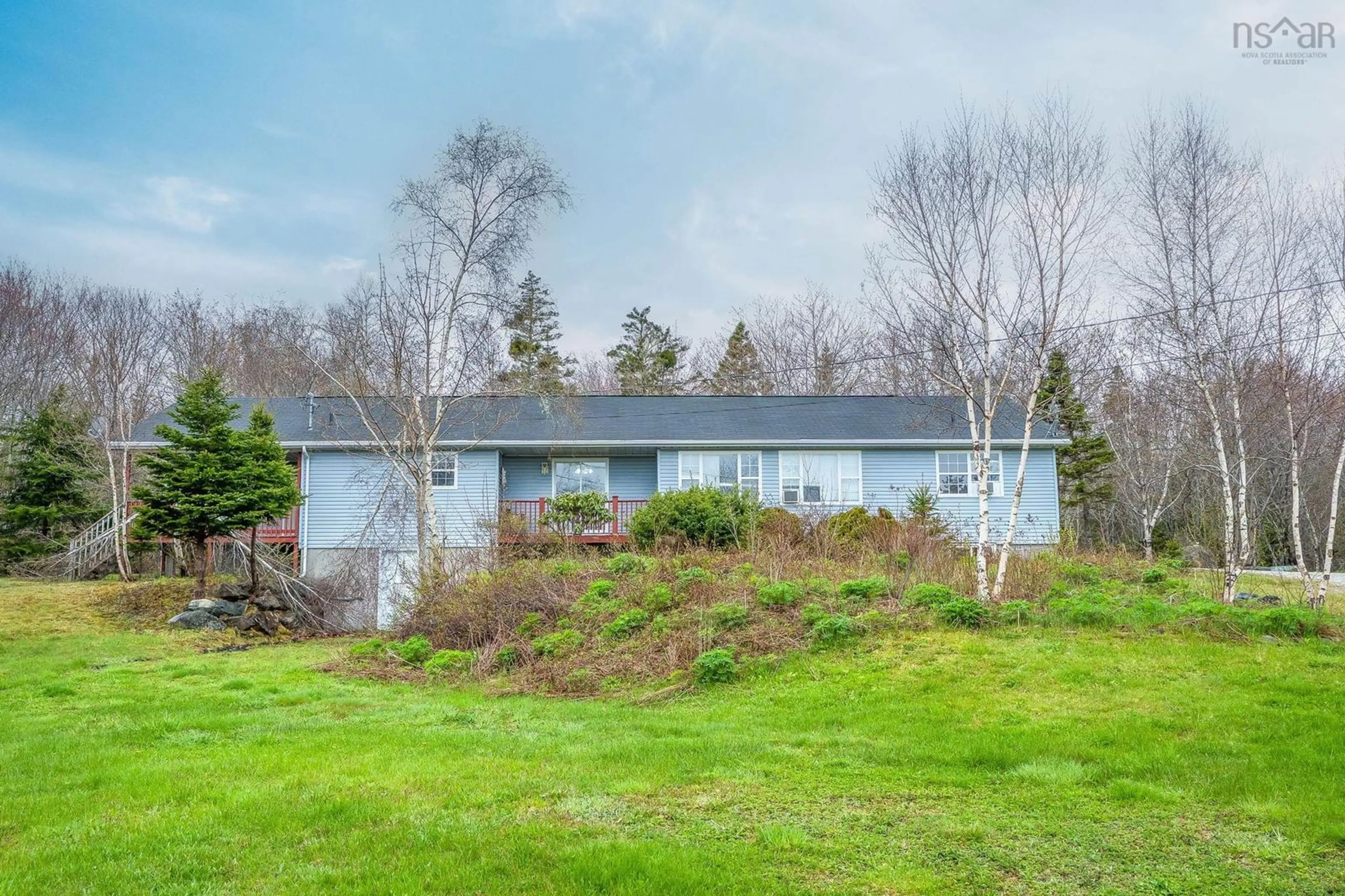 A pic from outside/outdoor area/front of a property/back of a property/a pic from drone, water/lake/river/ocean view for 4953 Sandy Point Rd, Jordan Ferry Nova Scotia B0T 1W0