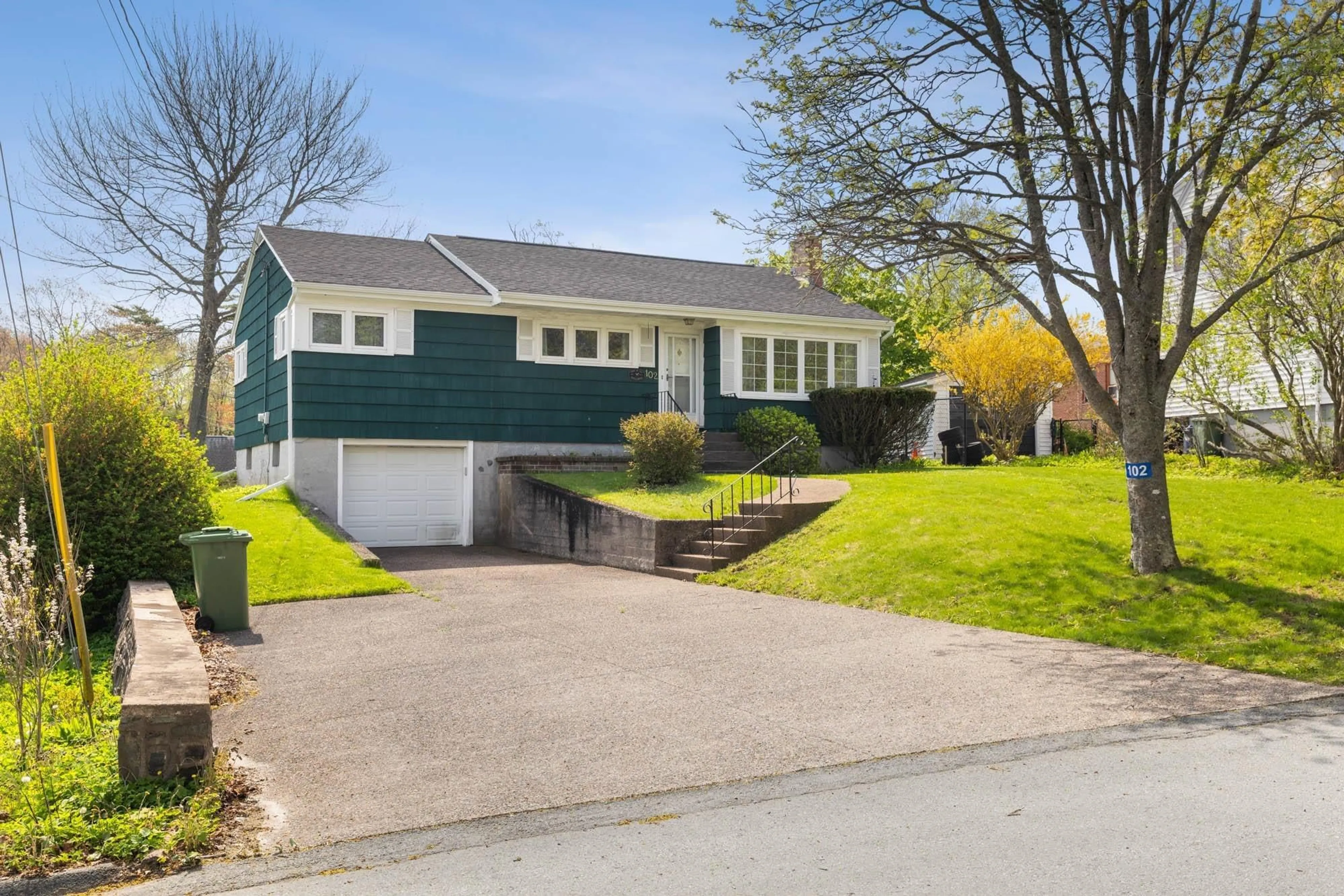 Home with vinyl exterior material, street for 102 Torrington Dr, Halifax Nova Scotia B3M 1Y2