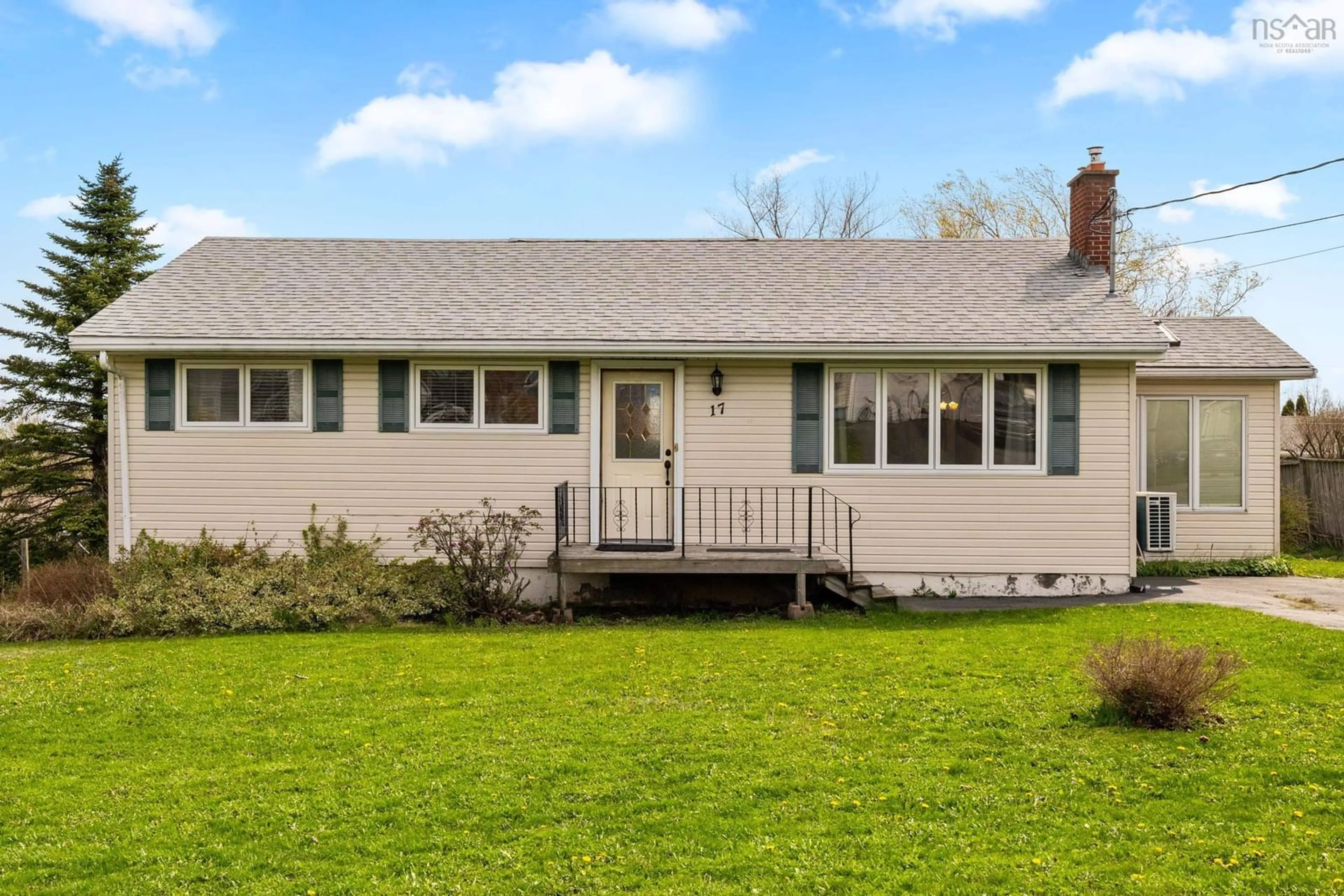 Home with vinyl exterior material, street for 17 Ellen Dr, Dartmouth Nova Scotia B2W 2J7