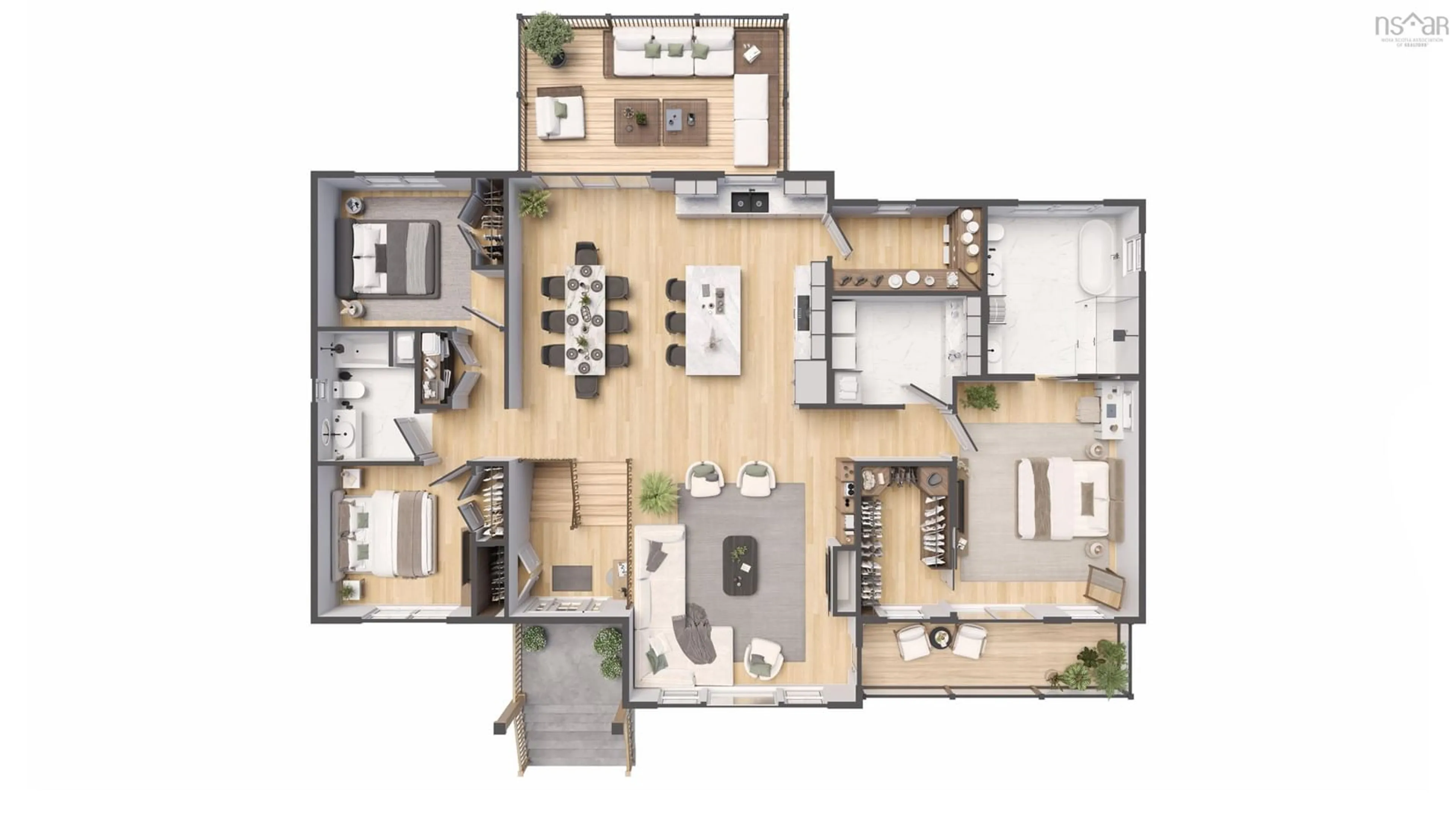Floor plan for 100 Moser Island Rd, Glen Margaret Nova Scotia B3Z 3H9