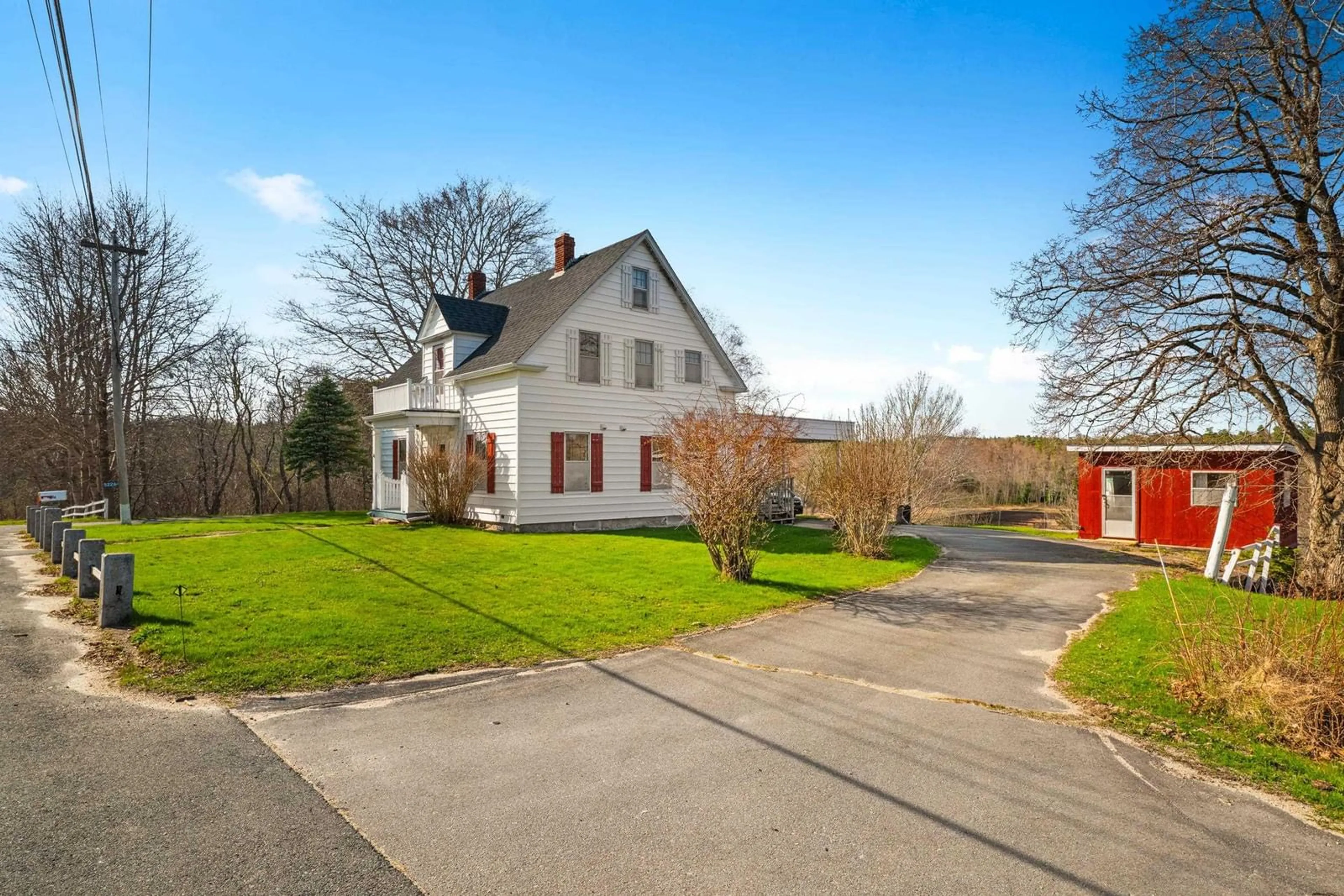 A pic from outside/outdoor area/front of a property/back of a property/a pic from drone, street for 5226 Highway 3, Chester Basin Nova Scotia B0J 1K0
