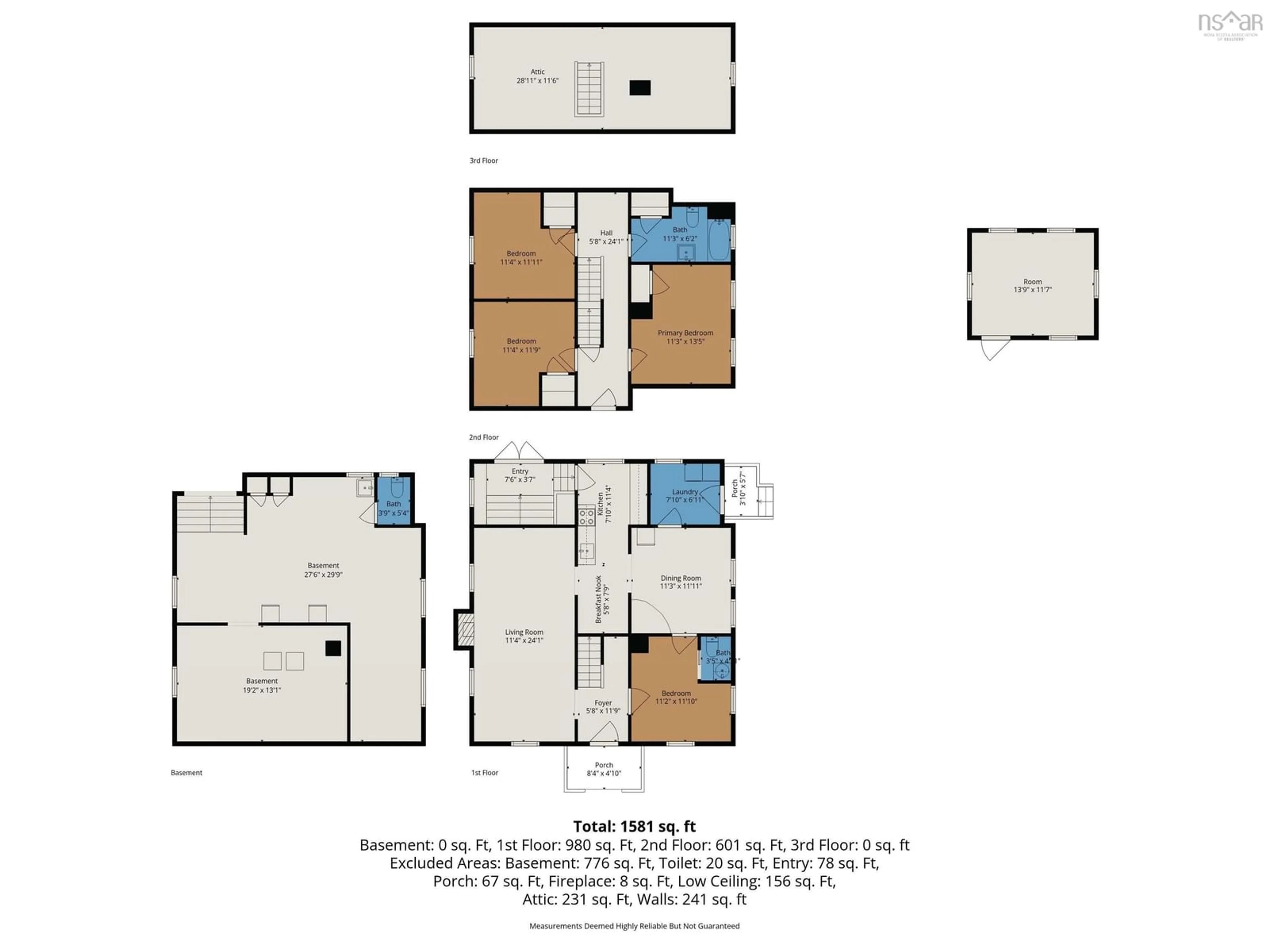 Floor plan for 5226 Highway 3, Chester Basin Nova Scotia B0J 1K0