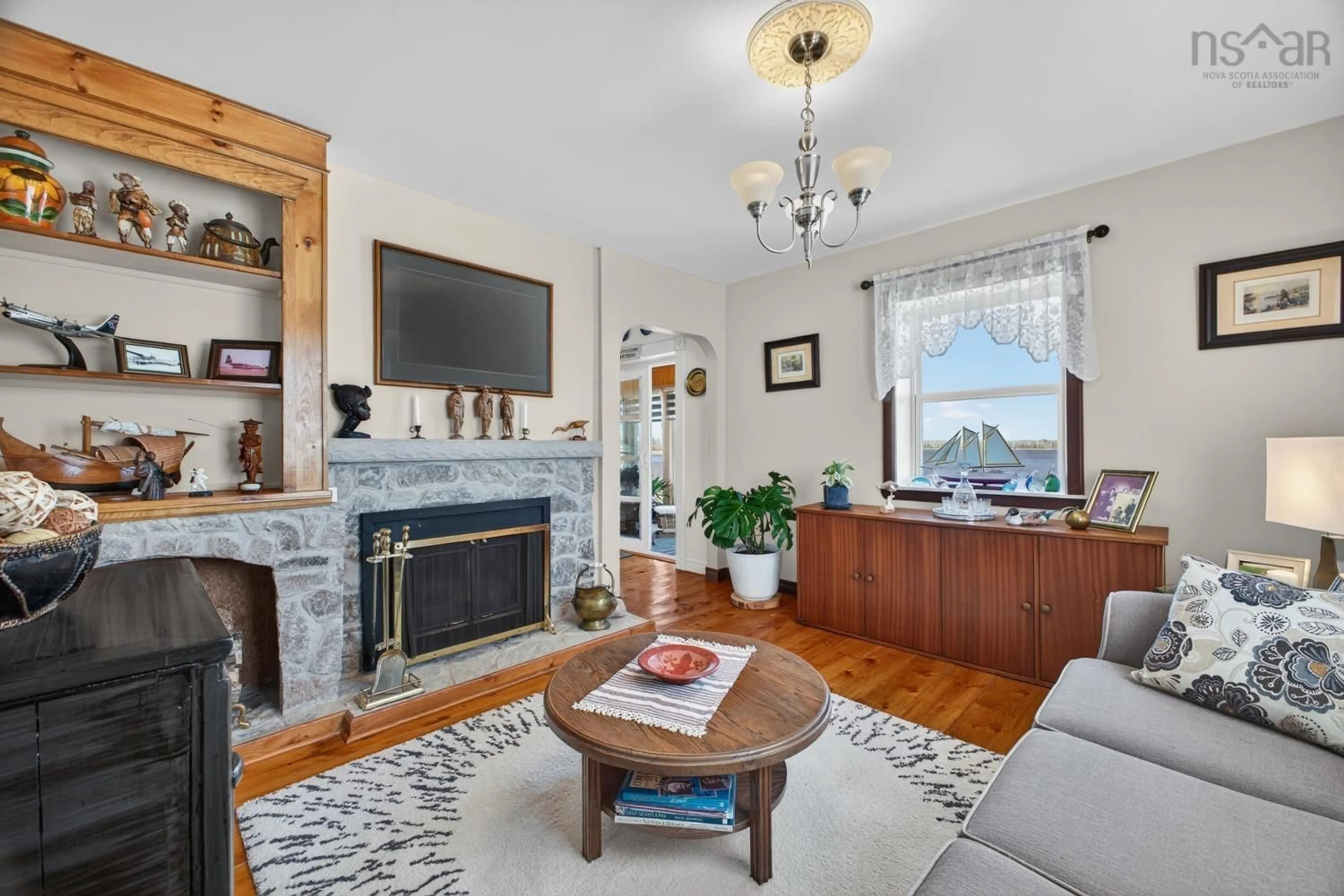 Living room with furniture, unknown for 13291 Highway 6, Wallace Bridge Nova Scotia B0K 1Y0