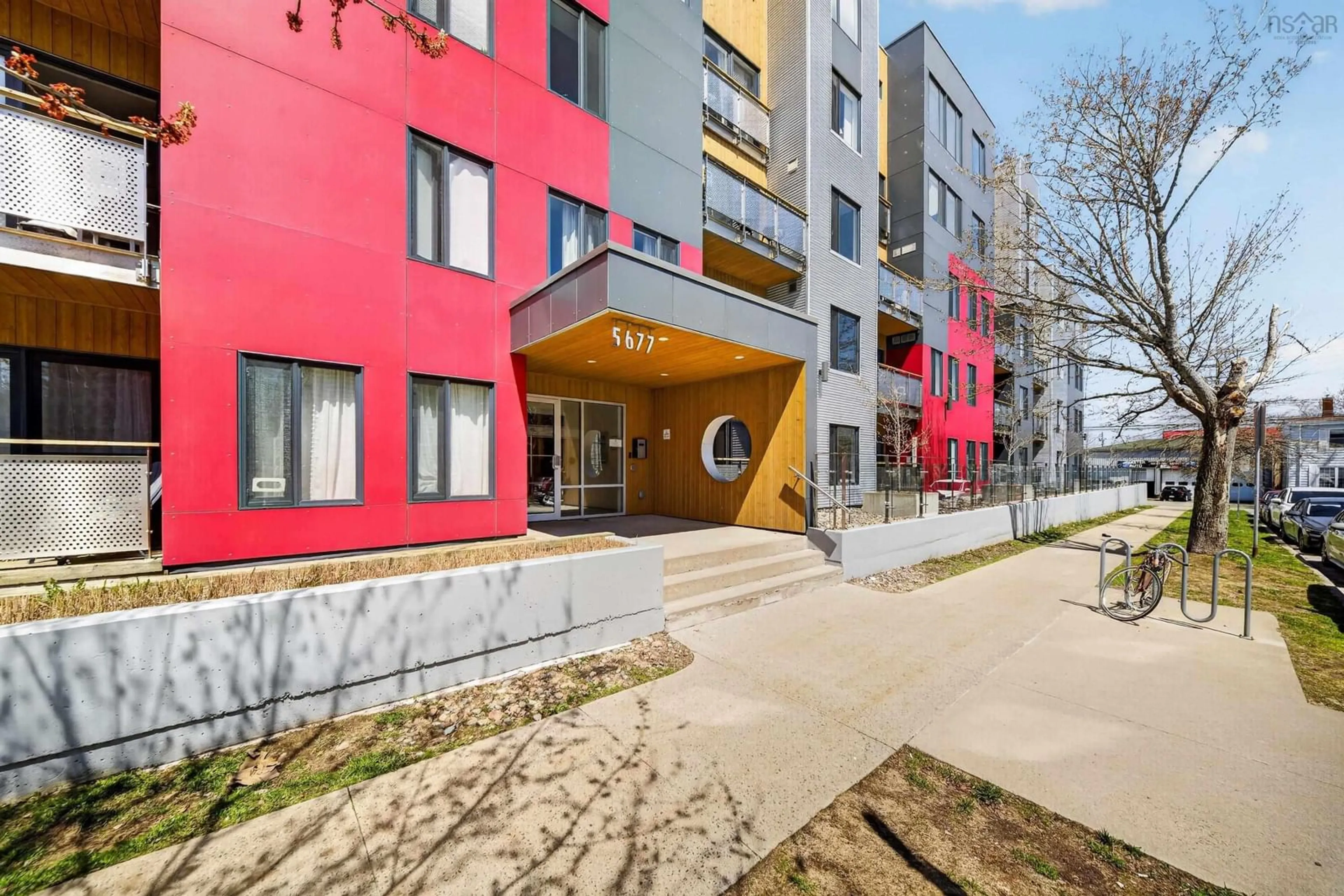 Patio, street for 5677 Harris St #110, Halifax Nova Scotia B3K 0G4