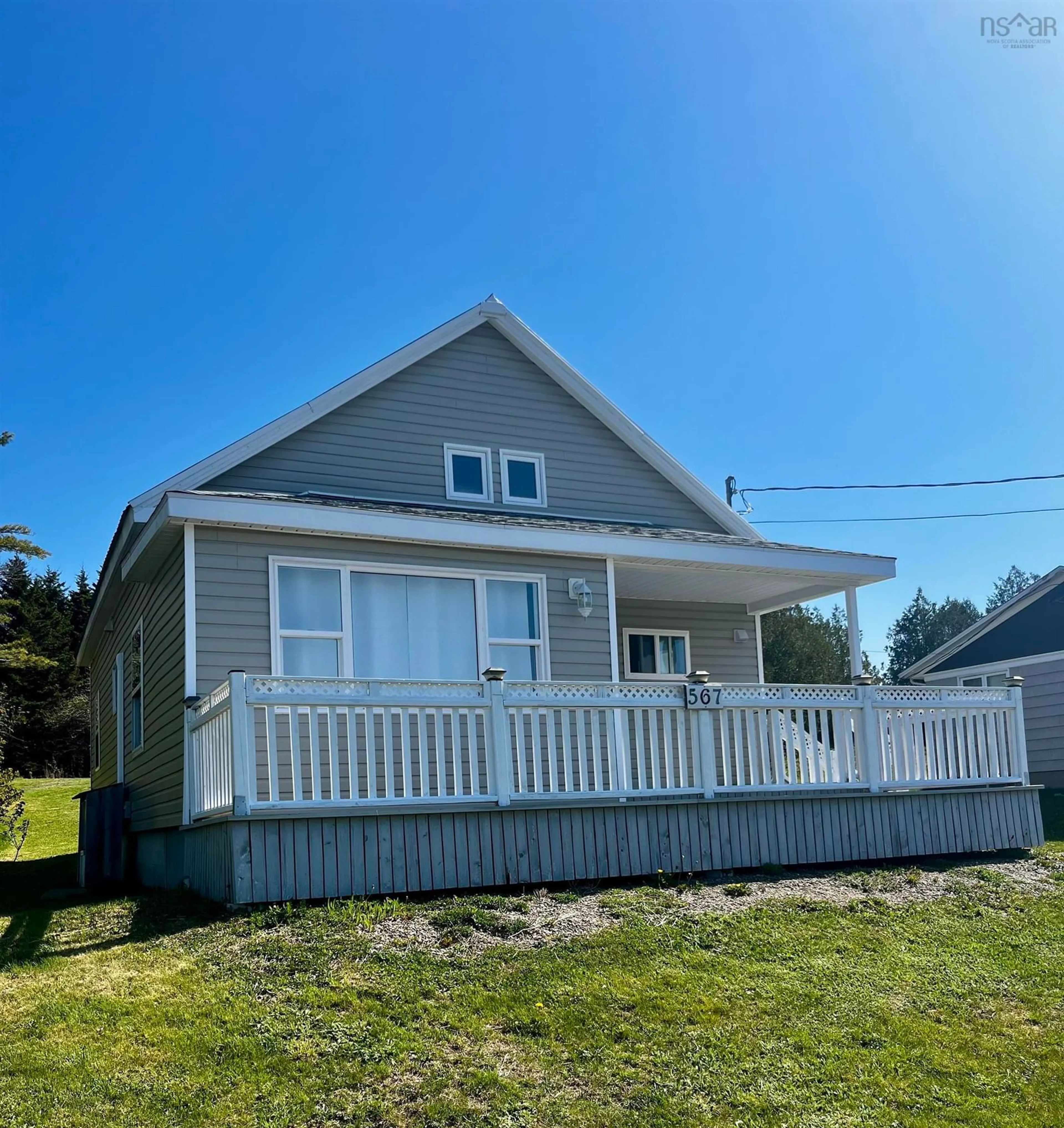 Home with vinyl exterior material, building for 567 Little Brook Rd, Little Brook Station Nova Scotia B0W 1M0