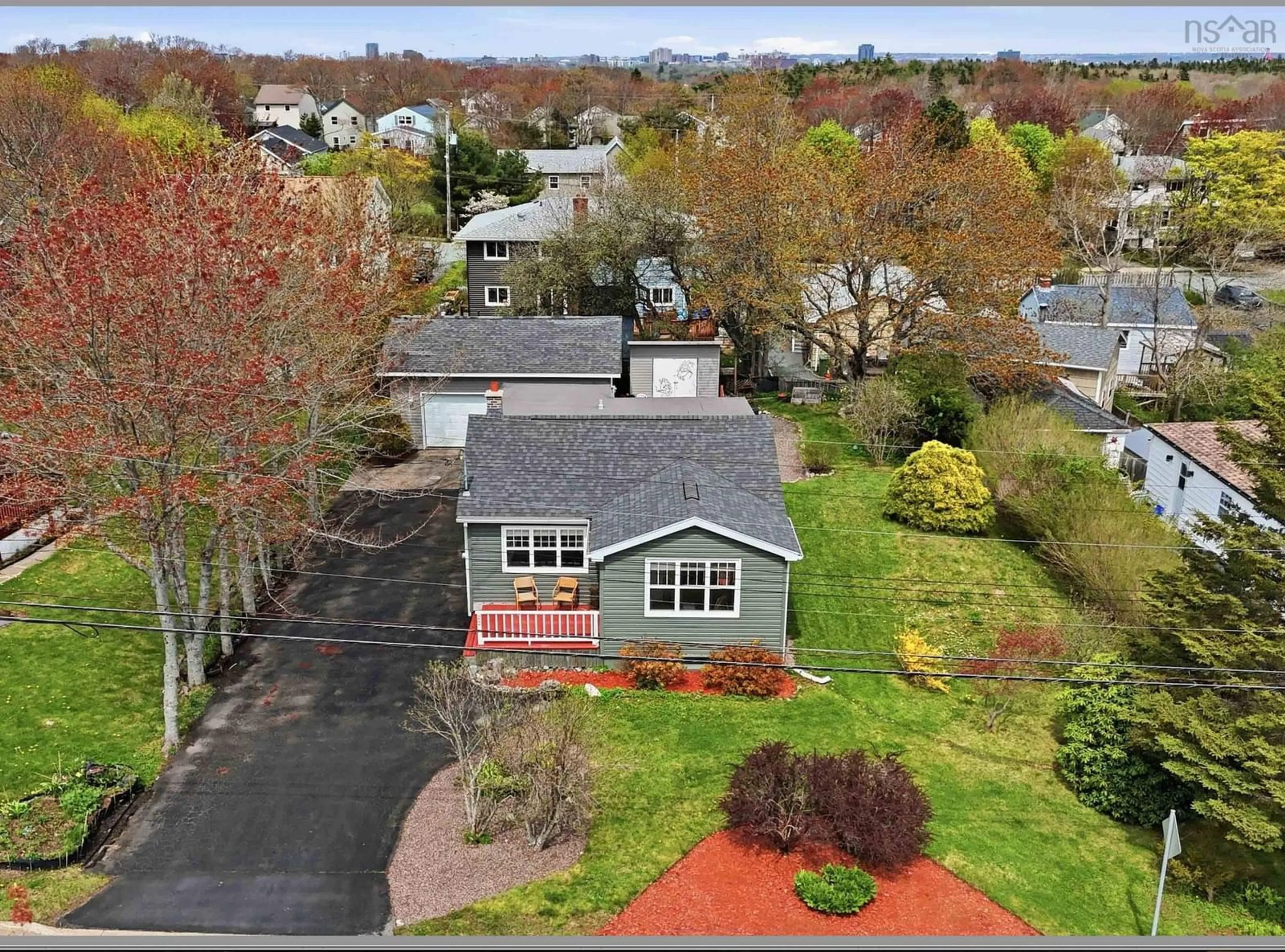 A pic from outside/outdoor area/front of a property/back of a property/a pic from drone, street for 22 Pine Grove Dr, Halifax Nova Scotia B3R 1S1