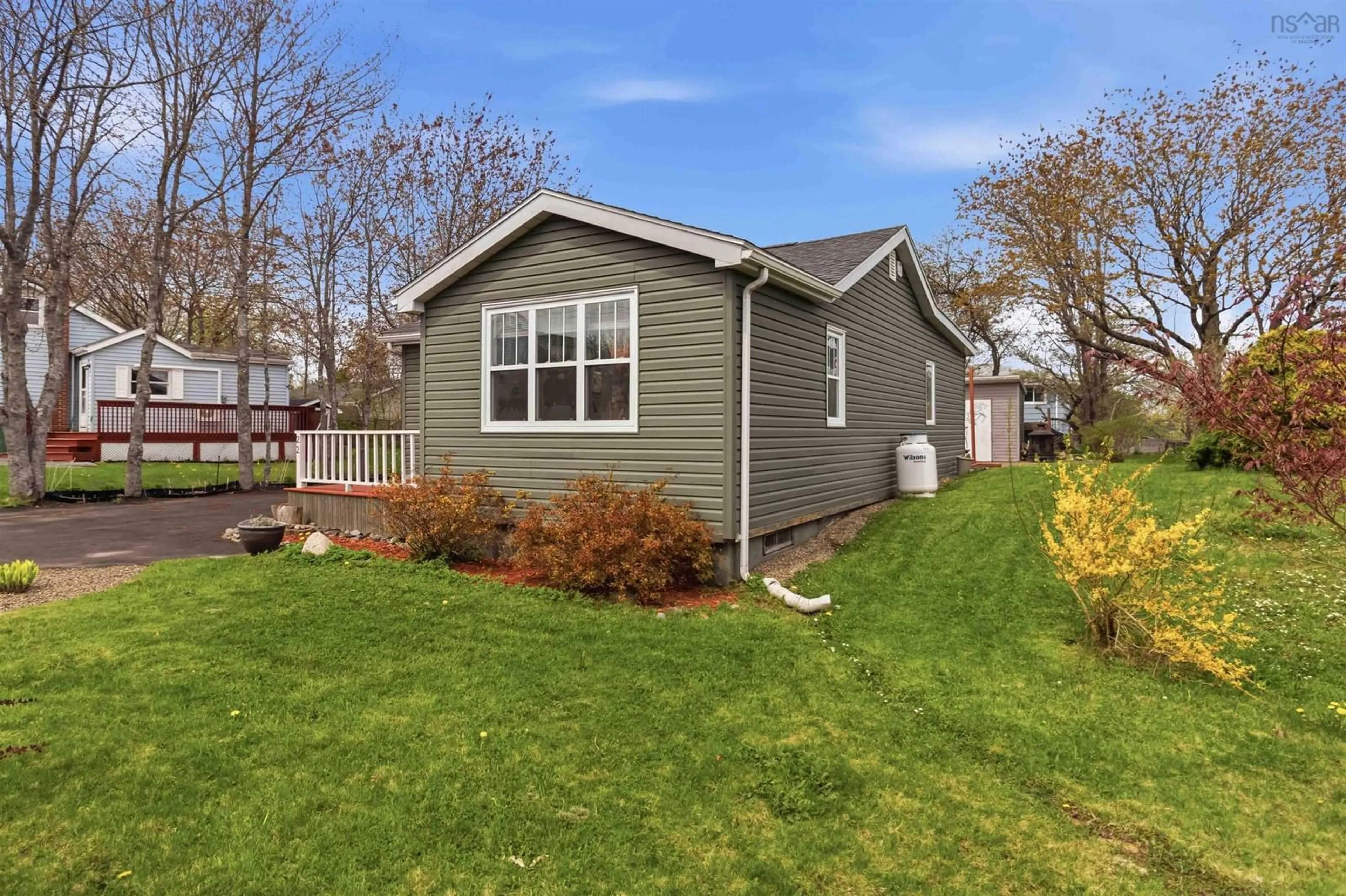Home with vinyl exterior material, street for 22 Pine Grove Dr, Halifax Nova Scotia B3R 1S1
