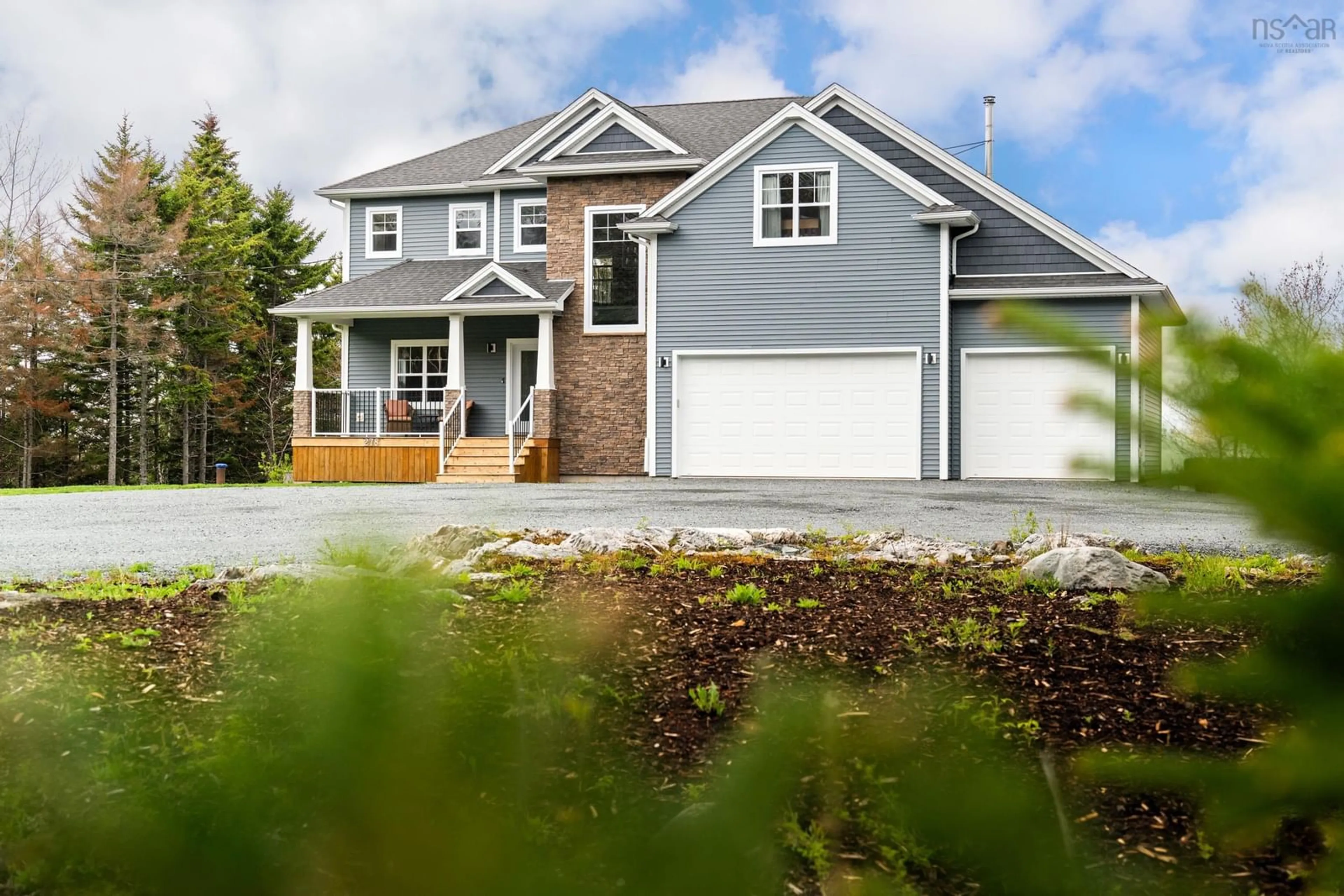 Home with vinyl exterior material, street for 278 Cindy Dr, Grand Lake Nova Scotia B2T 1B5