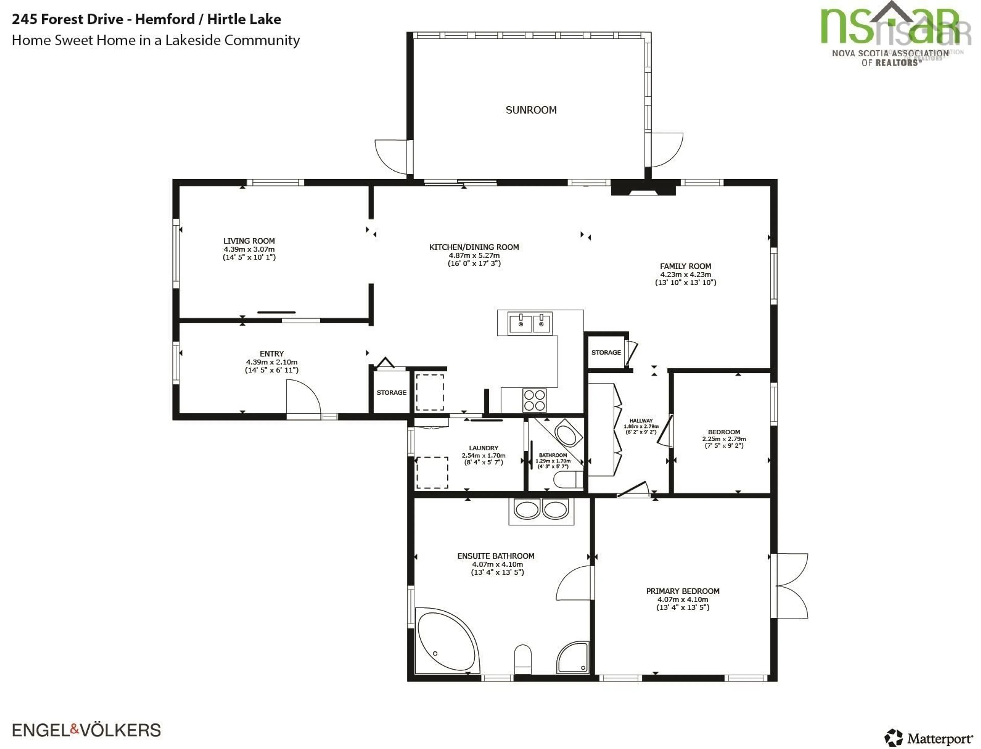 Floor plan for 245 Forest Dr, Hemford Nova Scotia B0R 1E0