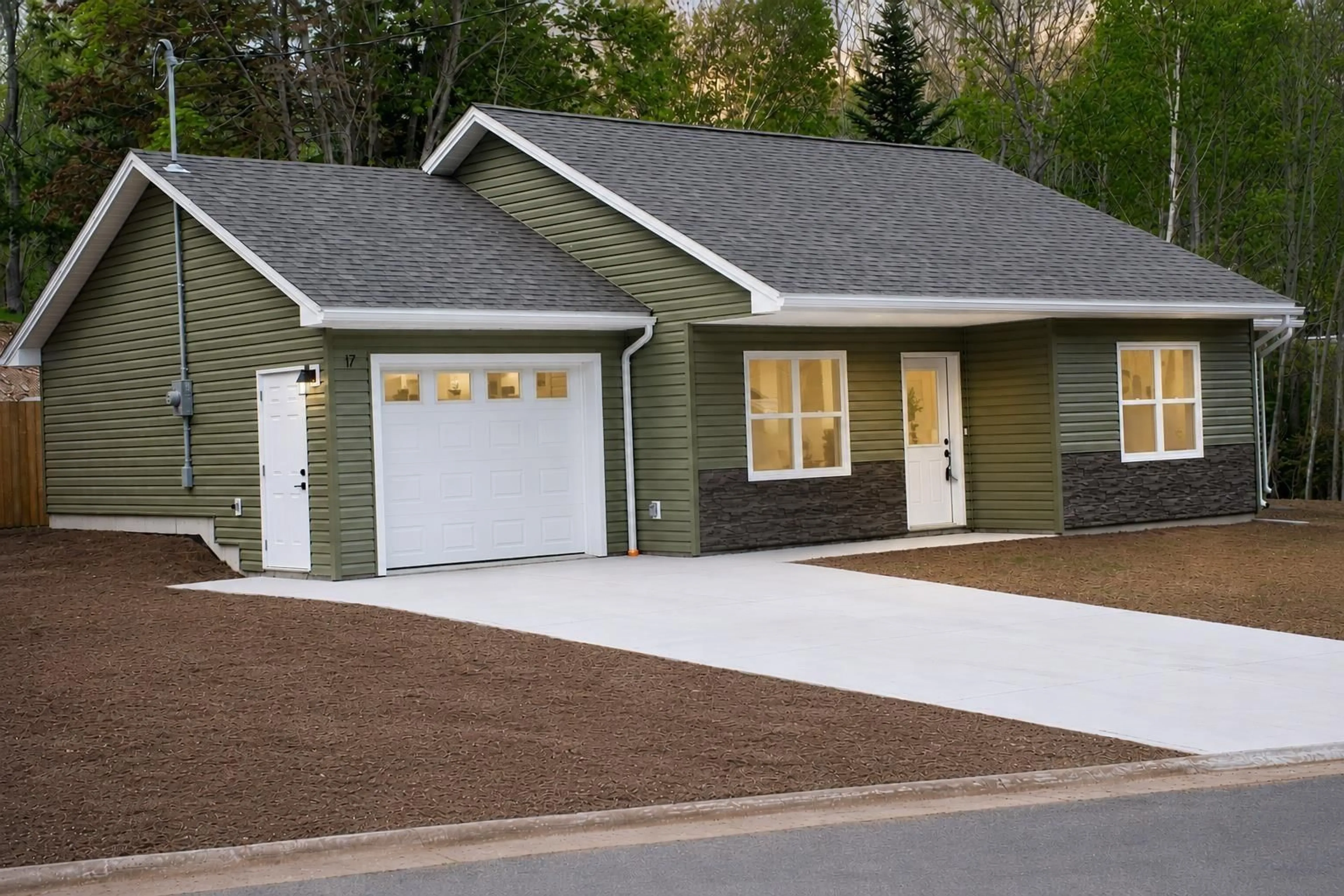 Home with vinyl exterior material, street for 17 Kara Anne, New Minas Nova Scotia B4N 0H6