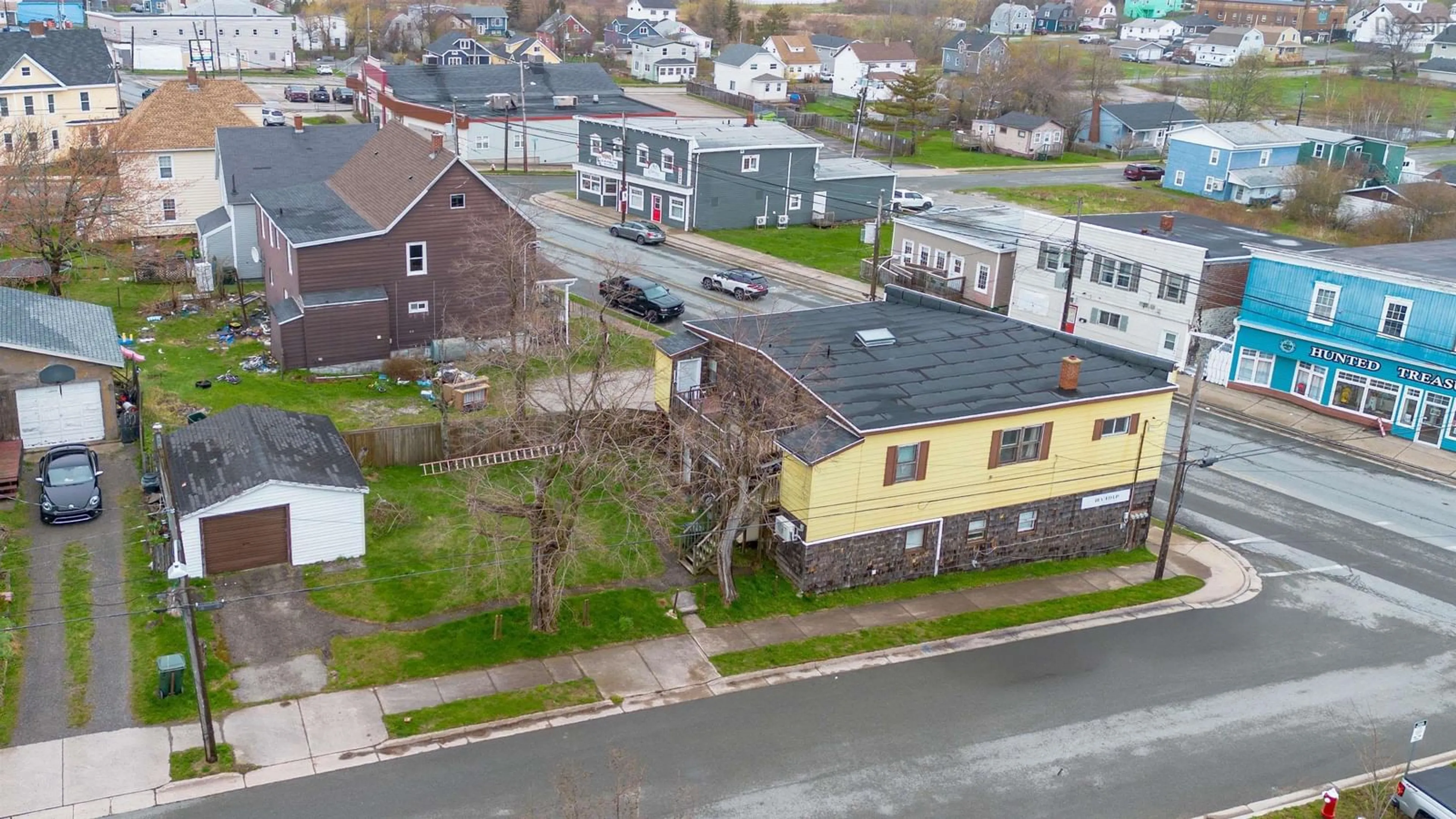 A pic from outside/outdoor area/front of a property/back of a property/a pic from drone, building for 757 Victoria Rd, Sydney Nova Scotia B1N 1J5