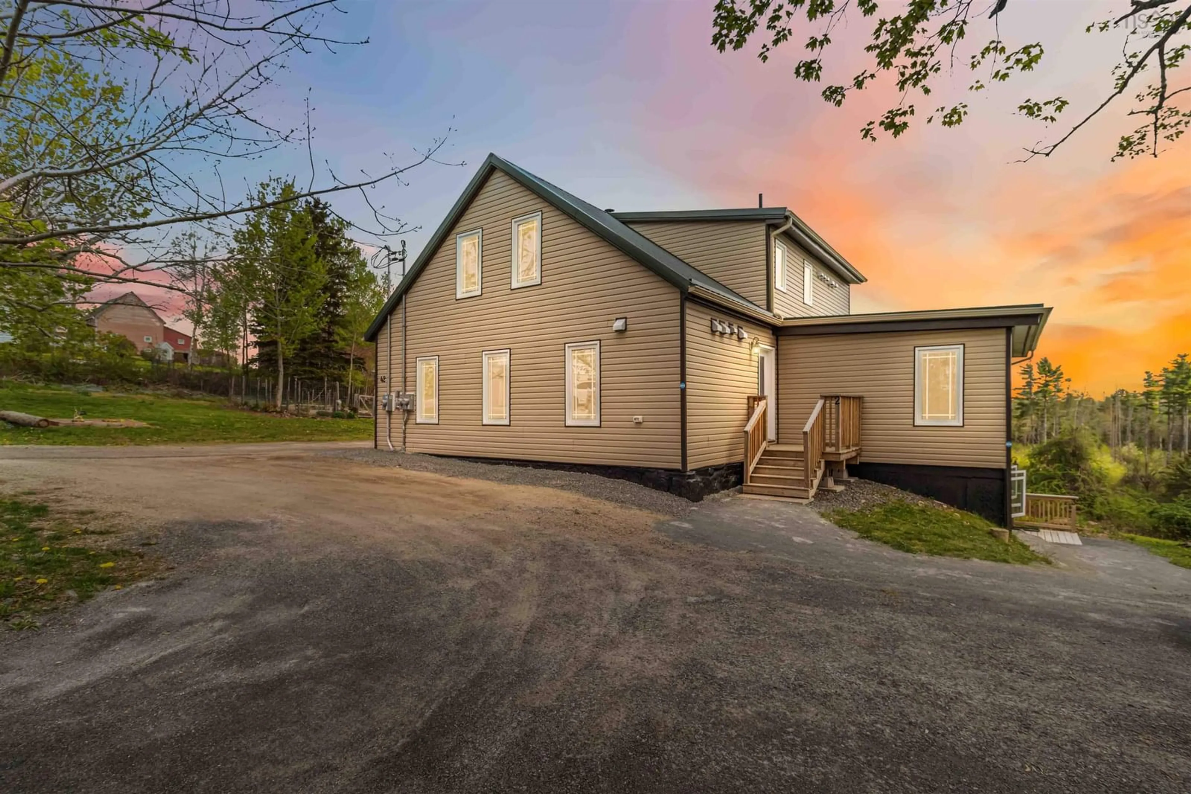 A pic from outside/outdoor area/front of a property/back of a property/a pic from drone, unknown for 42 Cornwall Rd, Blockhouse Nova Scotia B0J 2E0
