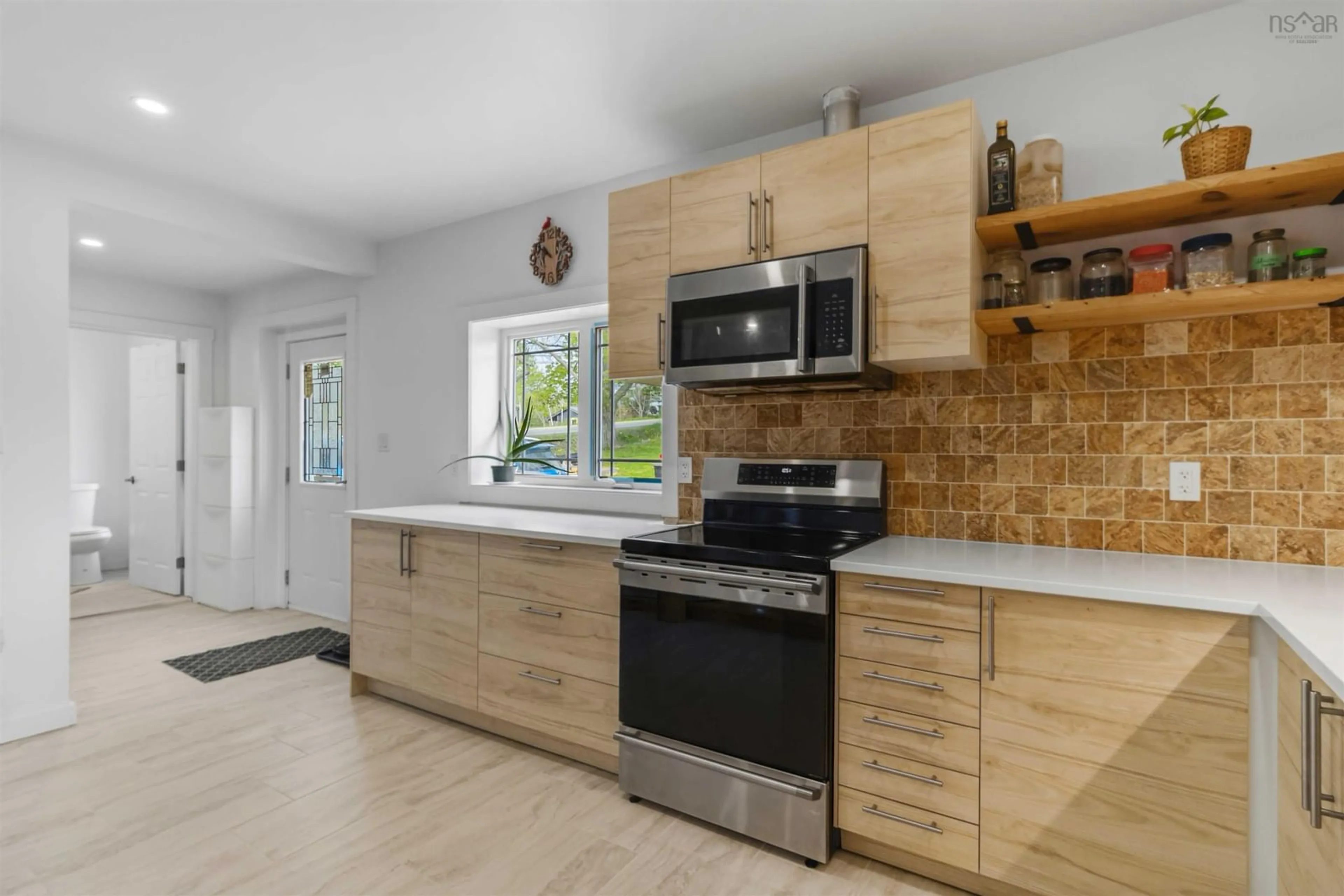 Open concept kitchen, unknown for 42 Cornwall Rd, Blockhouse Nova Scotia B0J 2E0