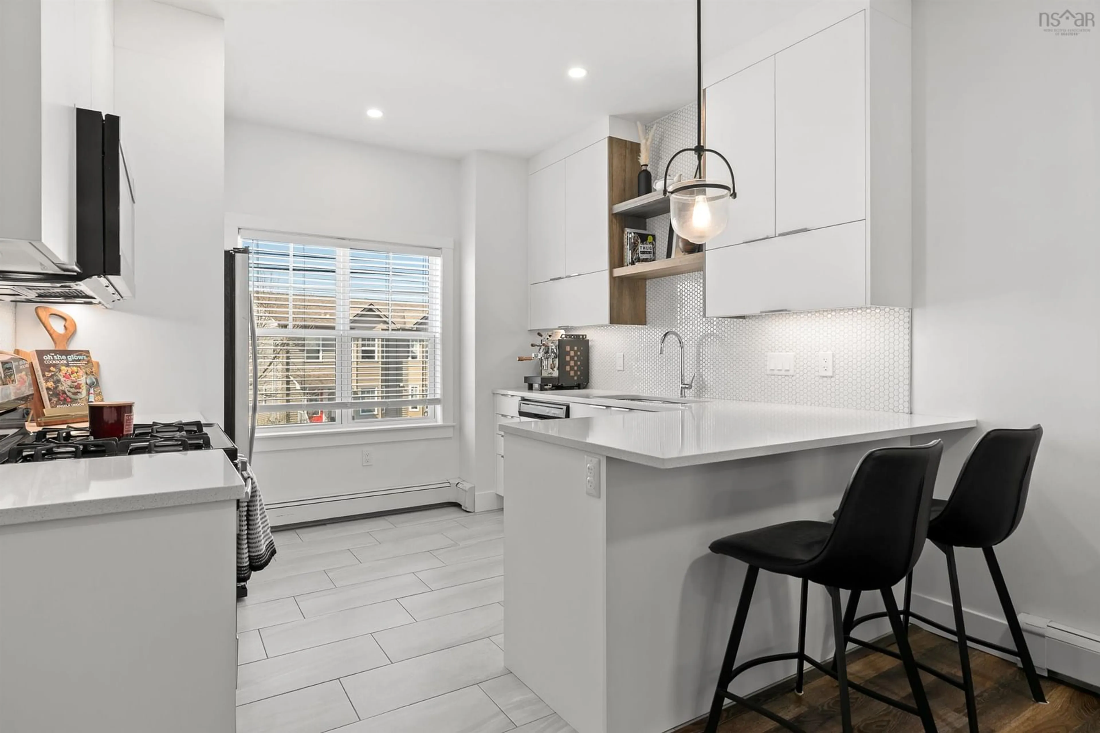 Open concept kitchen, ceramic/tile floor for 260 Nadia Dr, Dartmouth Nova Scotia B3A 0A9