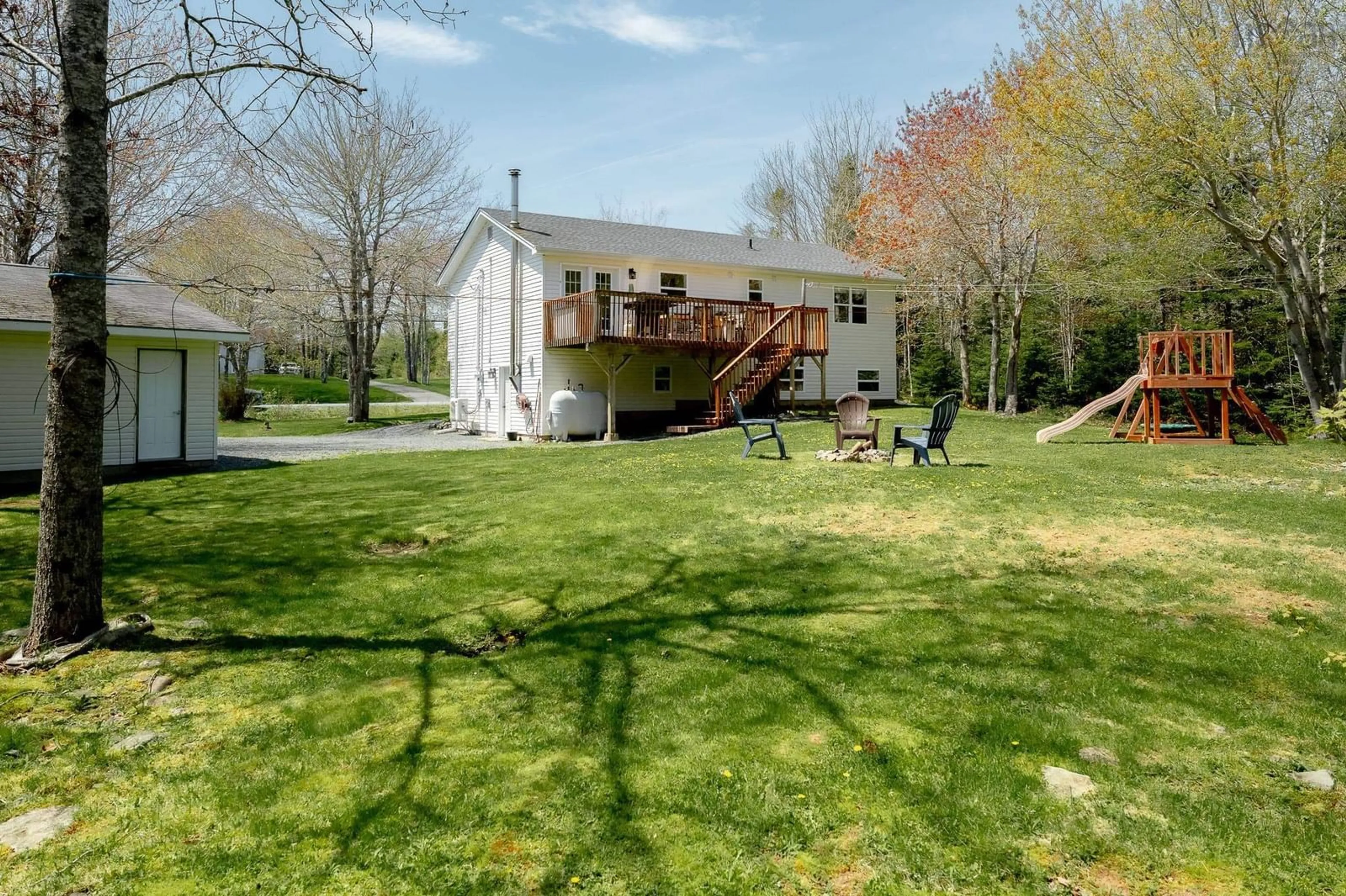A pic from outside/outdoor area/front of a property/back of a property/a pic from drone, unknown for 31 Shepherds Lane, Lawrencetown Nova Scotia B2Z 1E6