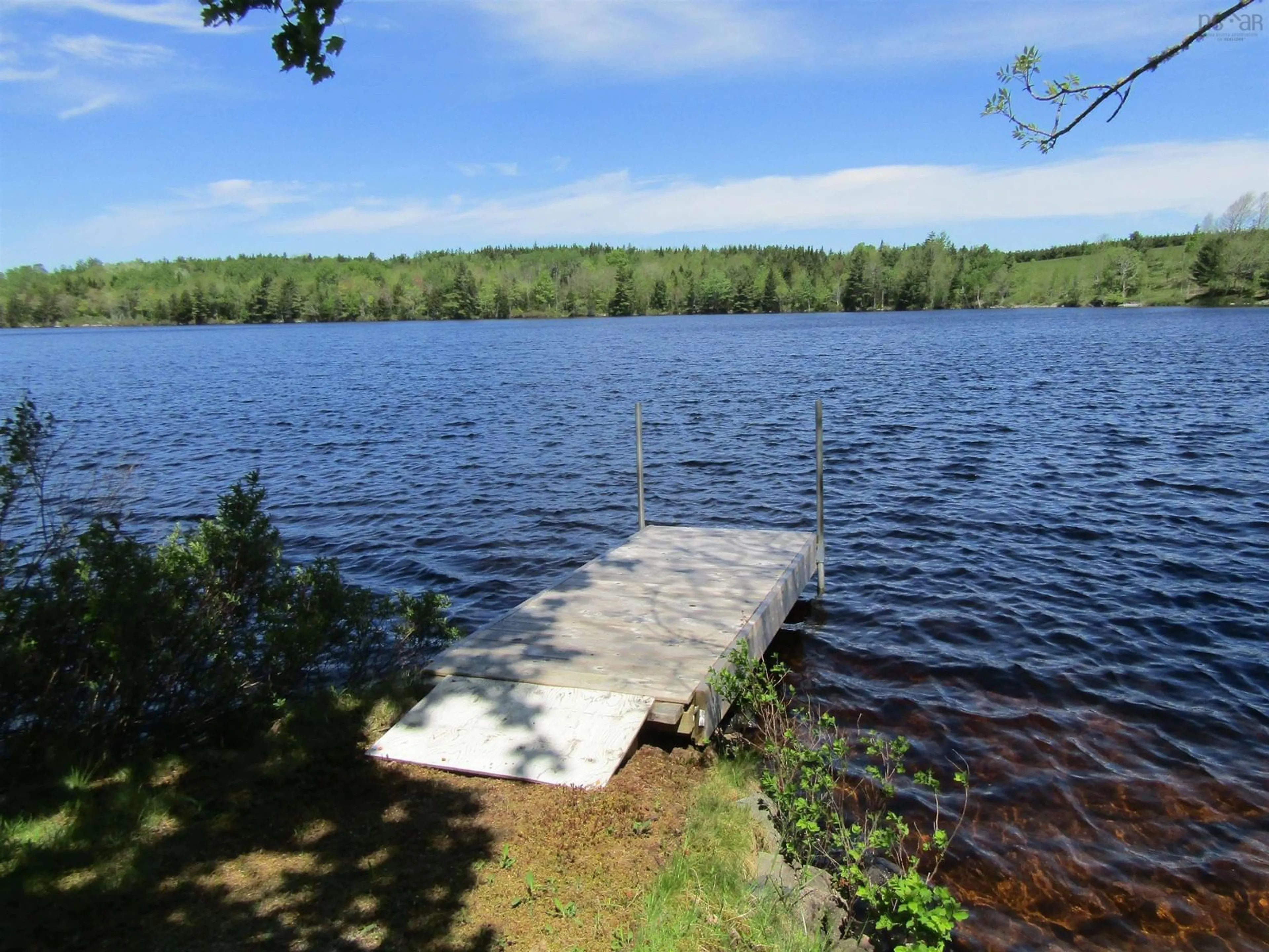Patio, water/lake/river/ocean view for 70 Sefferns Lake Dr, Aldersville Nova Scotia B0J 2M0