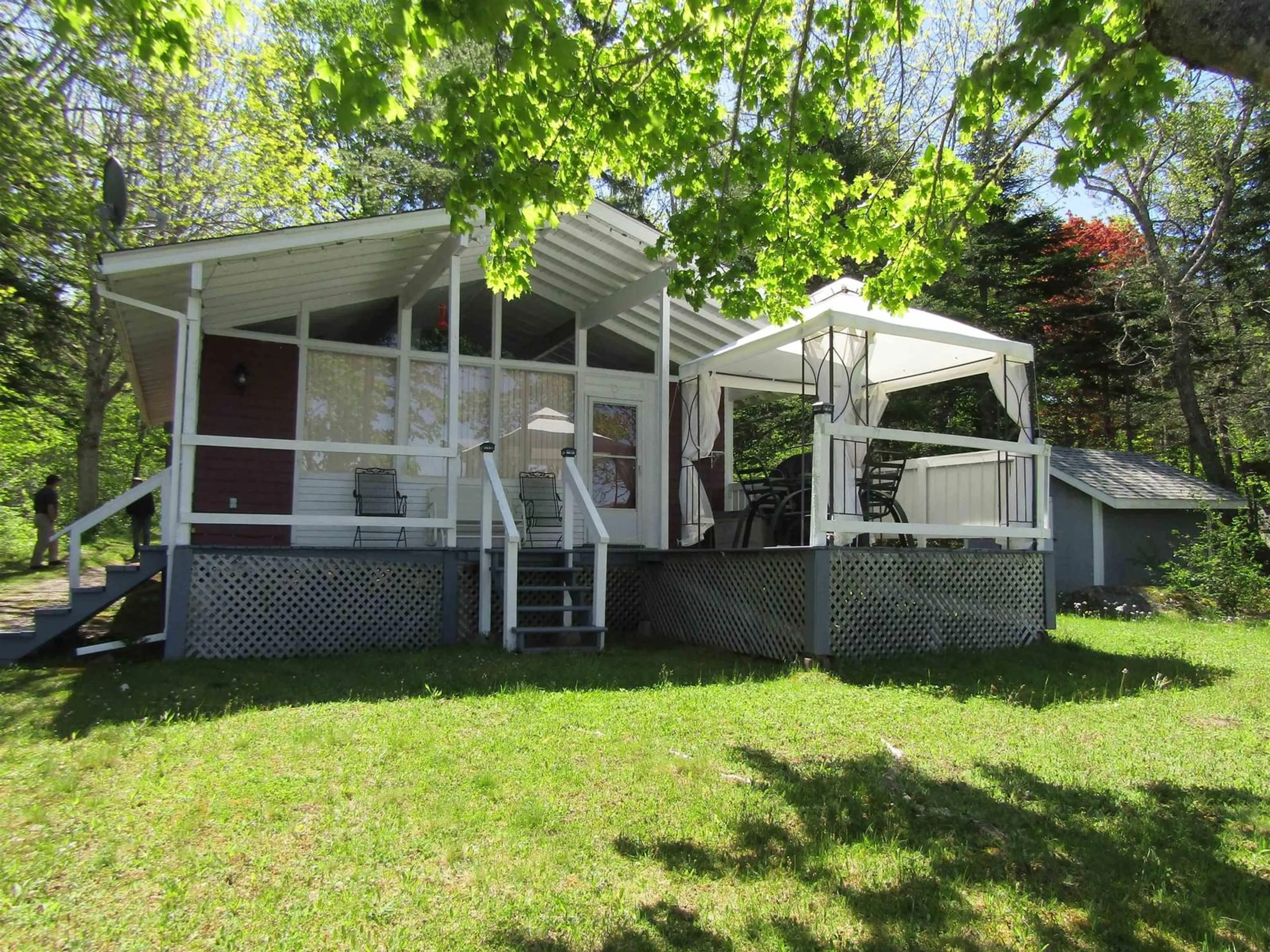 Home with vinyl exterior material, street for 70 Sefferns Lake Dr, Aldersville Nova Scotia B0J 2M0