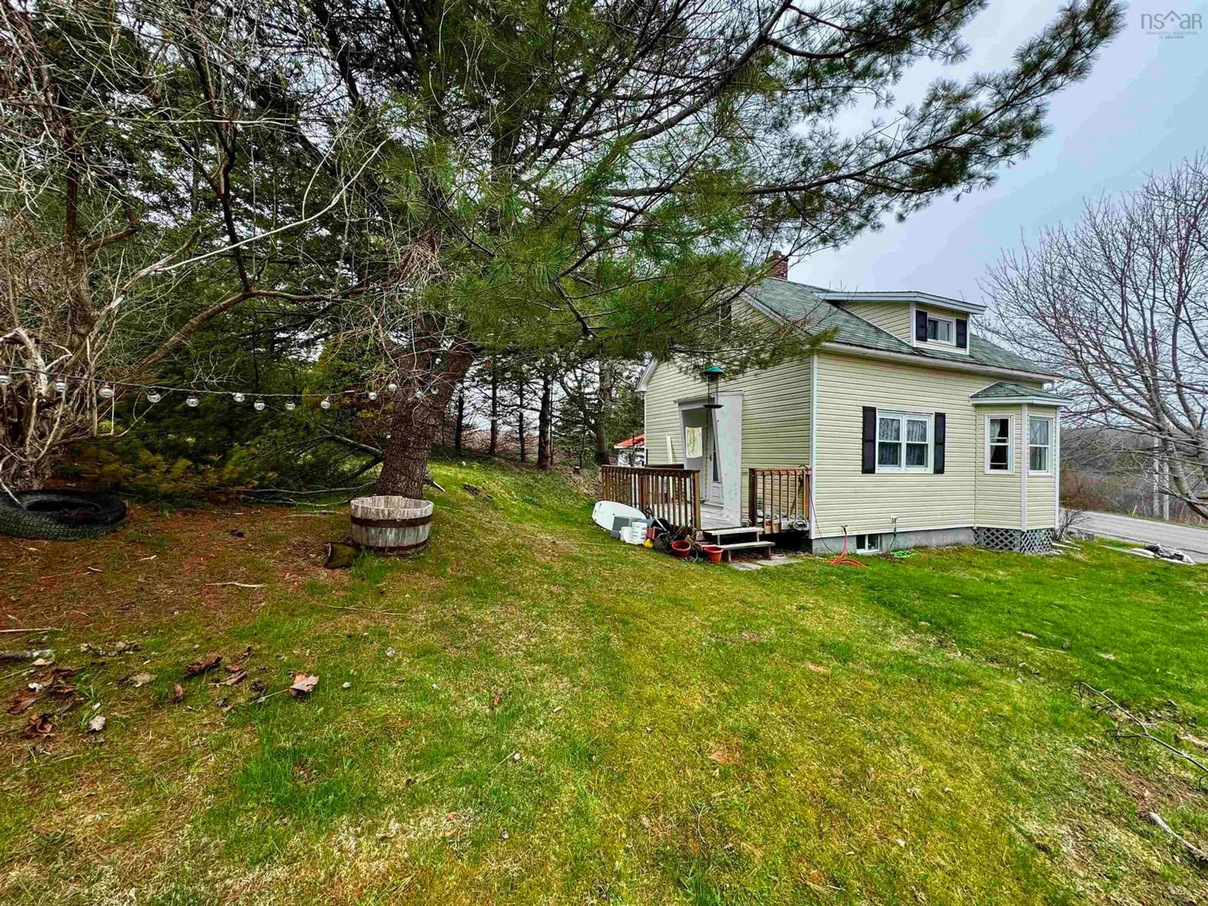 A pic from outside/outdoor area/front of a property/back of a property/a pic from drone, water/lake/river/ocean view for Highway 247 #1992, L'Ardoise Nova Scotia B0E 1S0