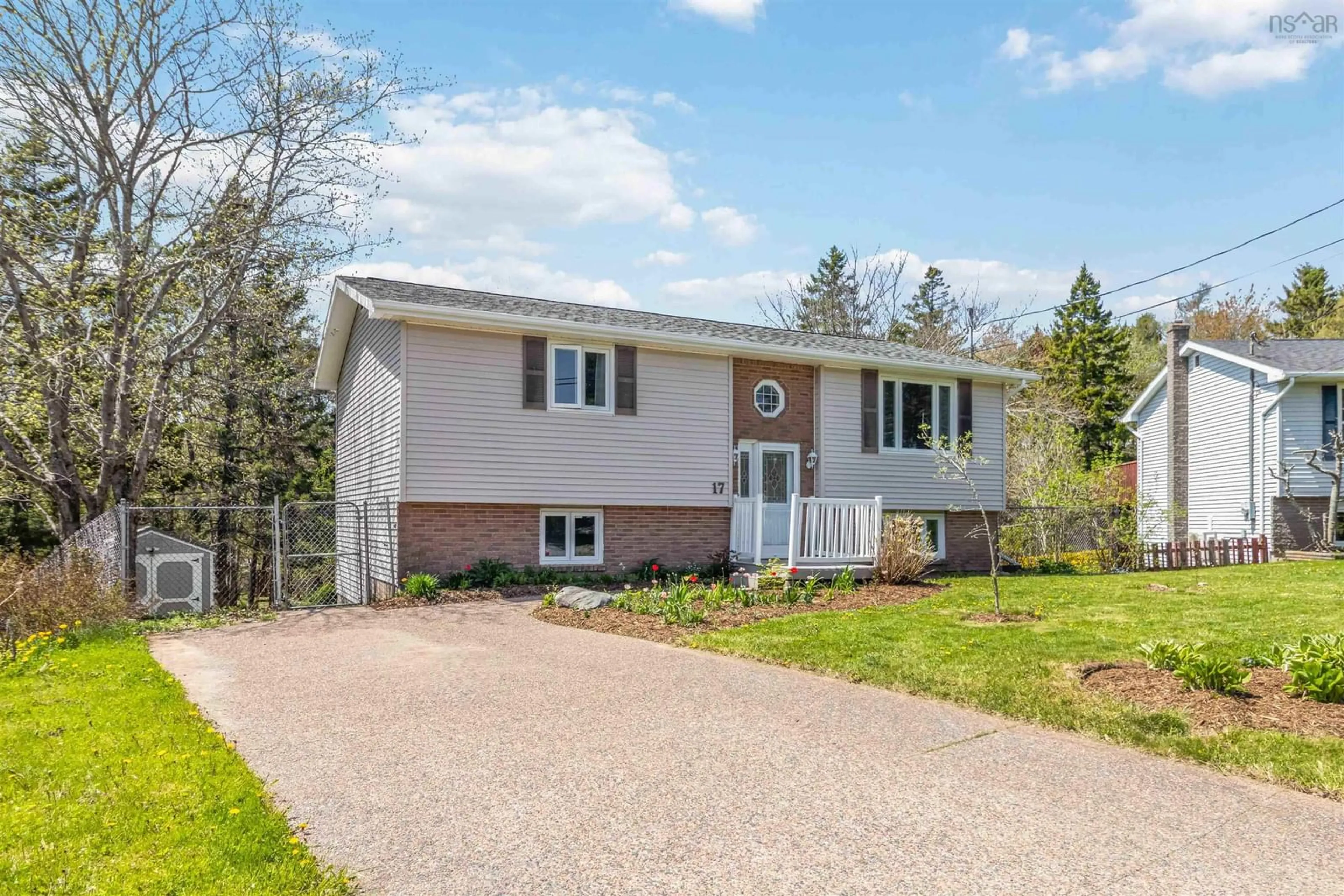 Home with vinyl exterior material, street for 17 Silistria Dr, Cole Harbour Nova Scotia B2W 5Y1