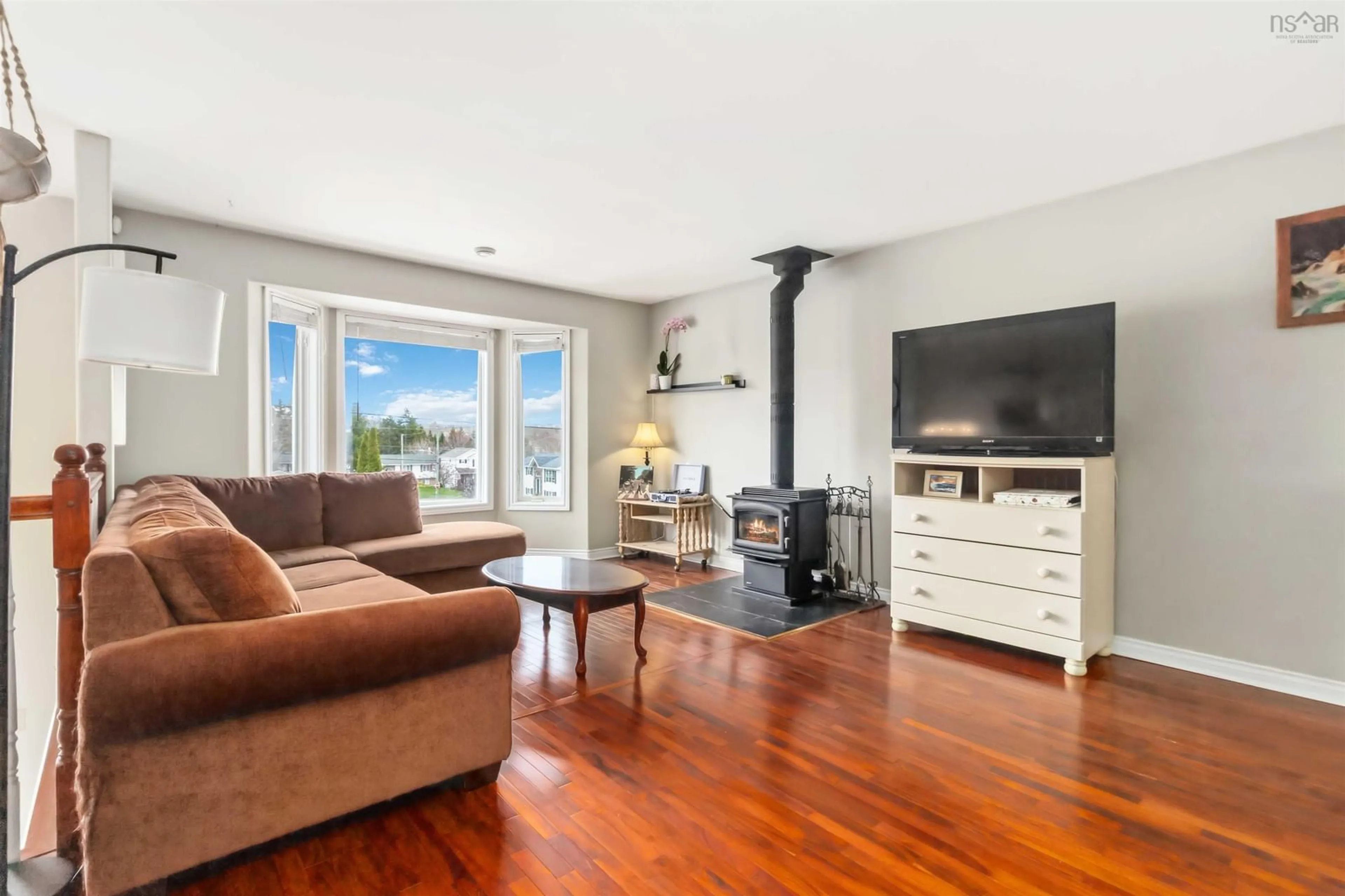 Living room with furniture, unknown for 22 Hewer Cres, Middle Sackville Nova Scotia B4E 3E4