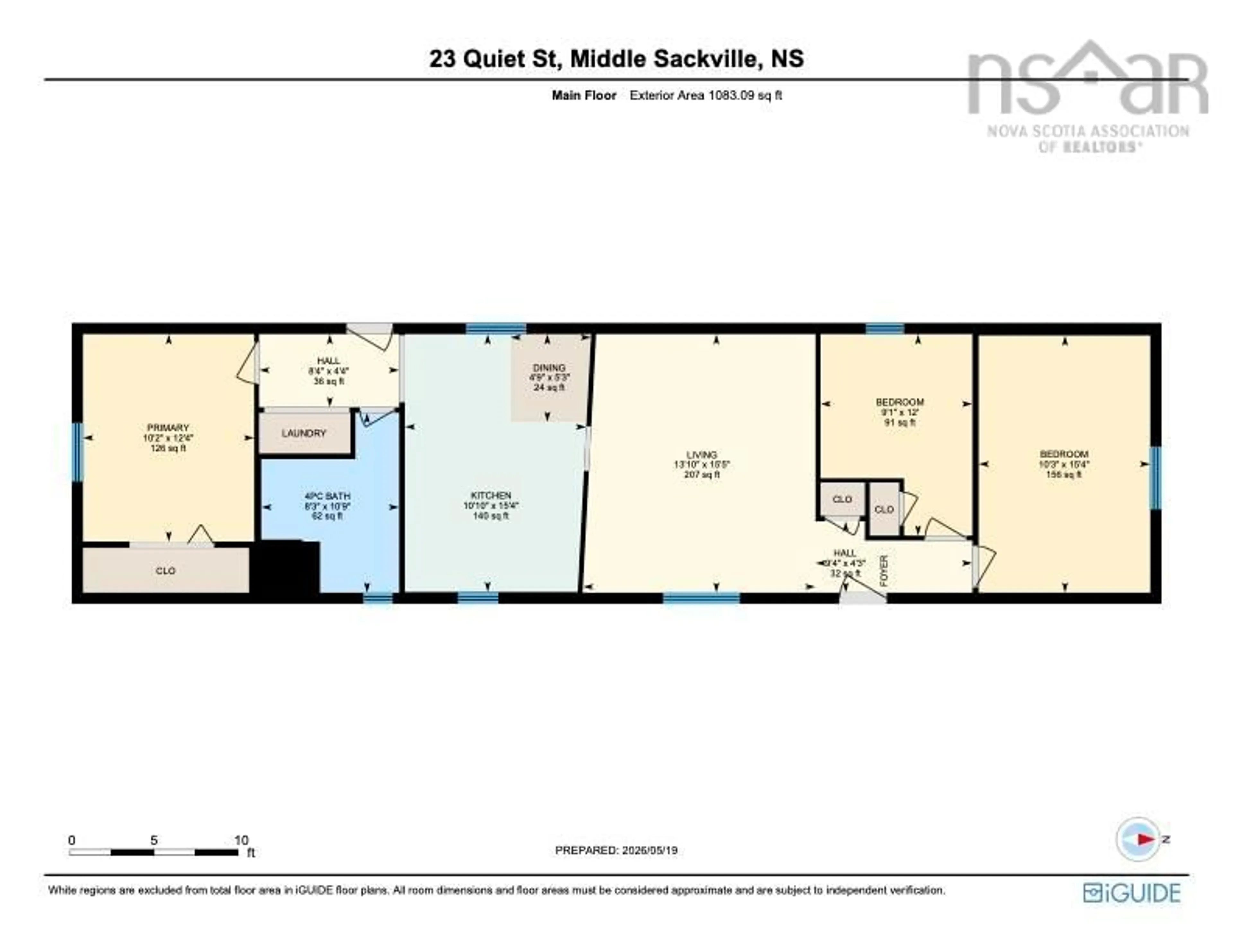 Floor plan for 23 Quiet St, Middle Sackville Nova Scotia B4E 1C4