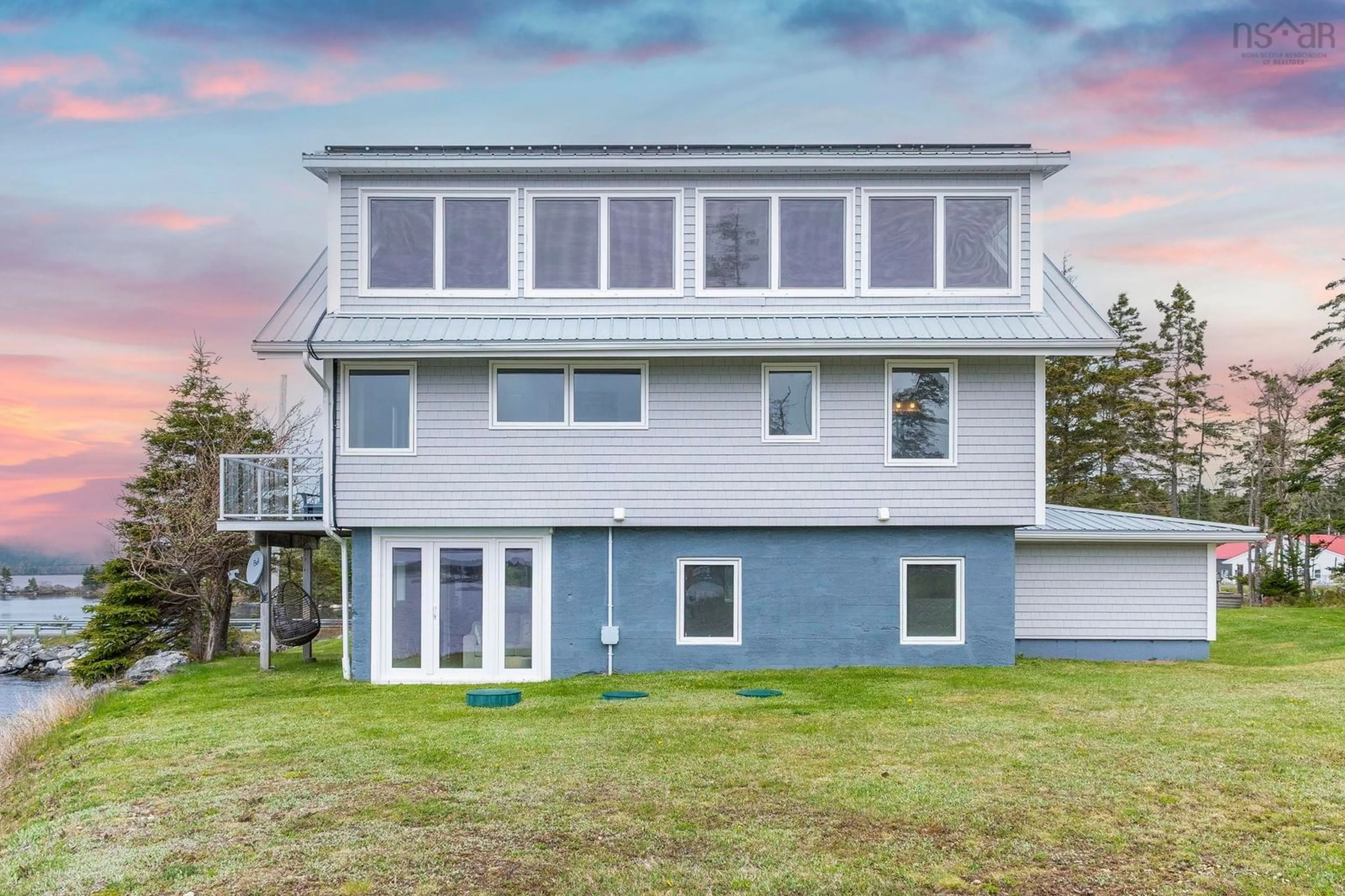 Home with vinyl exterior material, building for hwy 7 Oyster Pond #10380, Oyster Pond Nova Scotia B0J 2L0