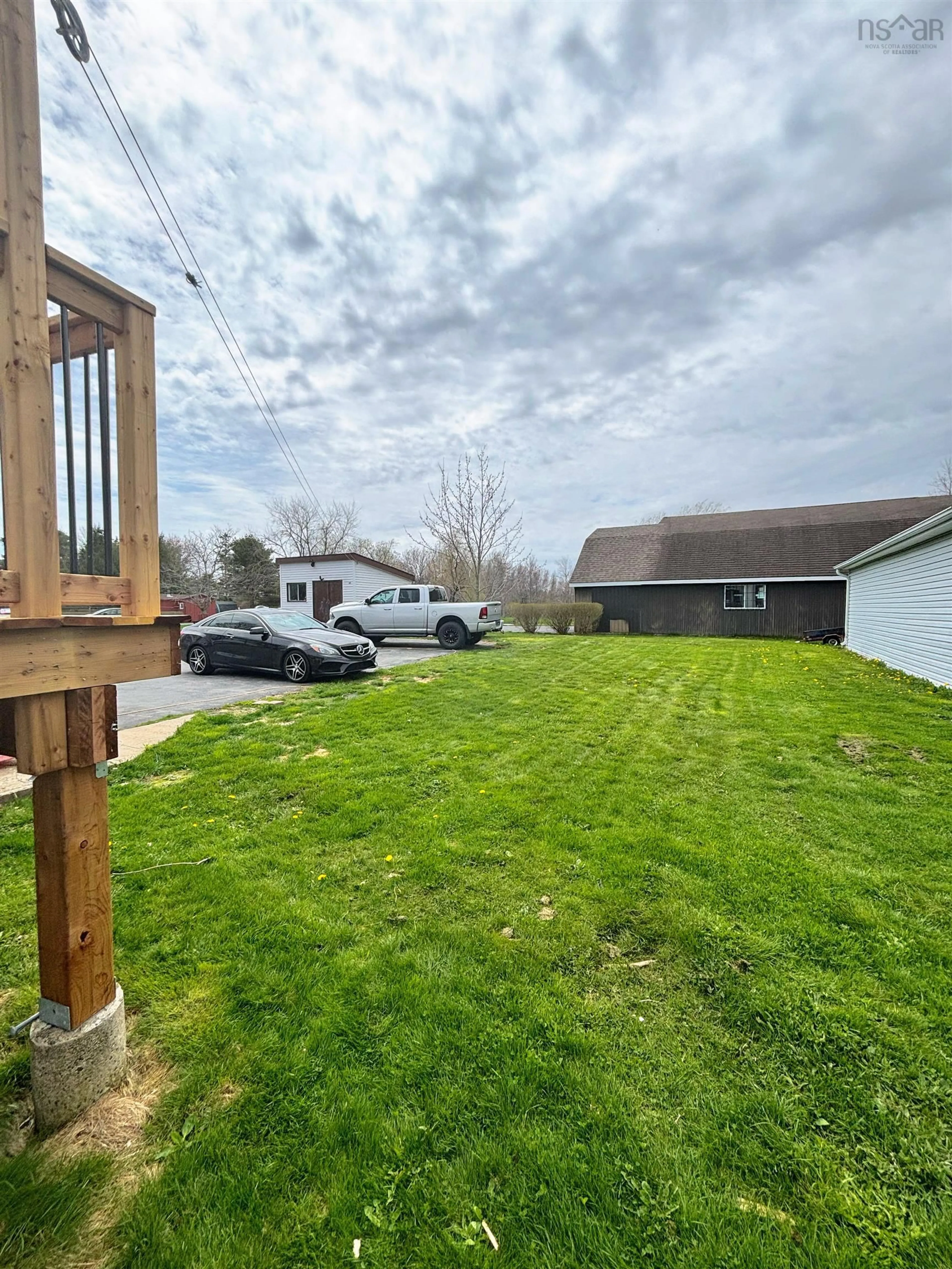 A pic from outside/outdoor area/front of a property/back of a property/a pic from drone, street for 430 Old Sackville Rd, Lower Sackville Nova Scotia B4C 2J9