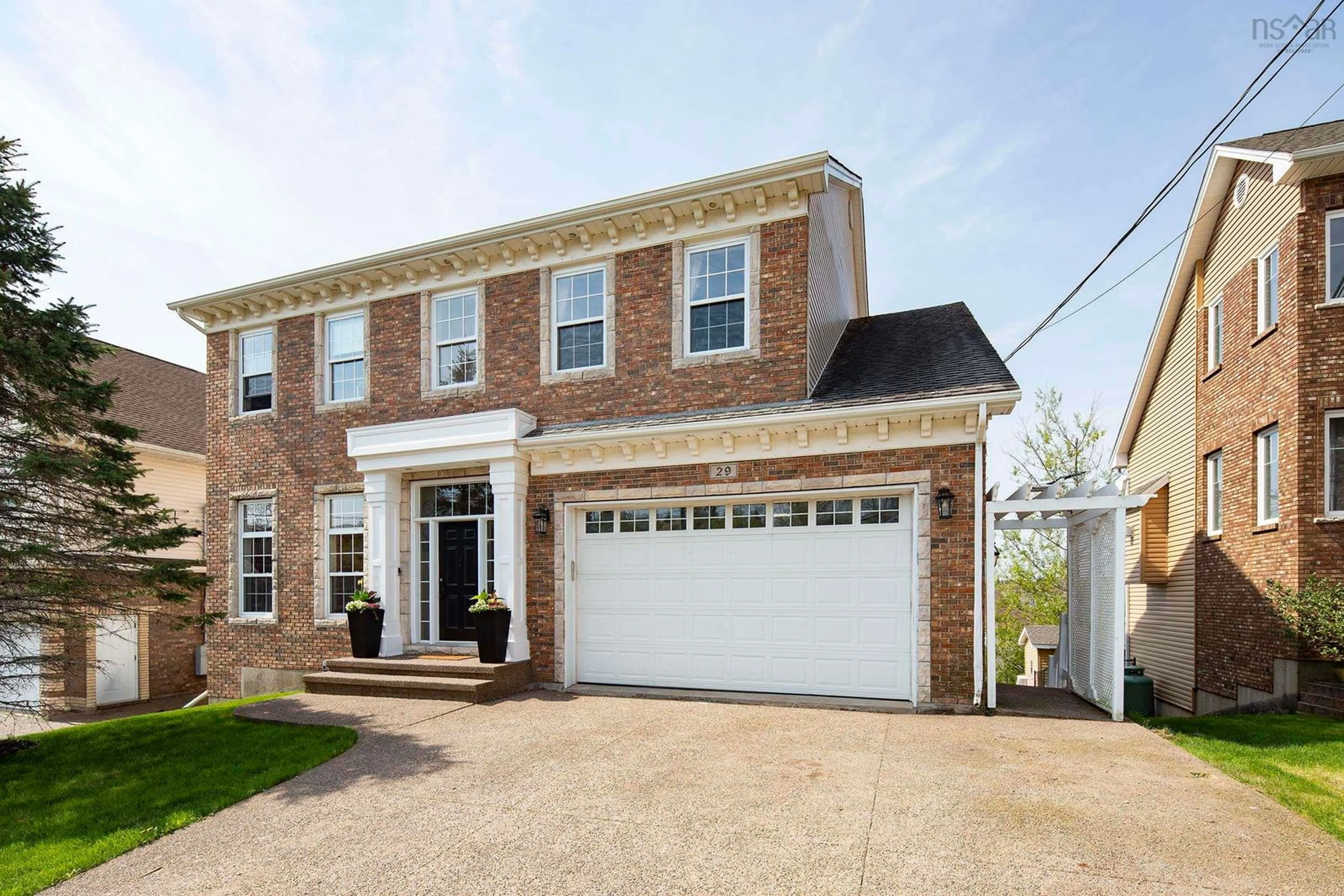 Home with brick exterior material, street for 29 Bellbrook Cres, Dartmouth Nova Scotia B2W 6S1