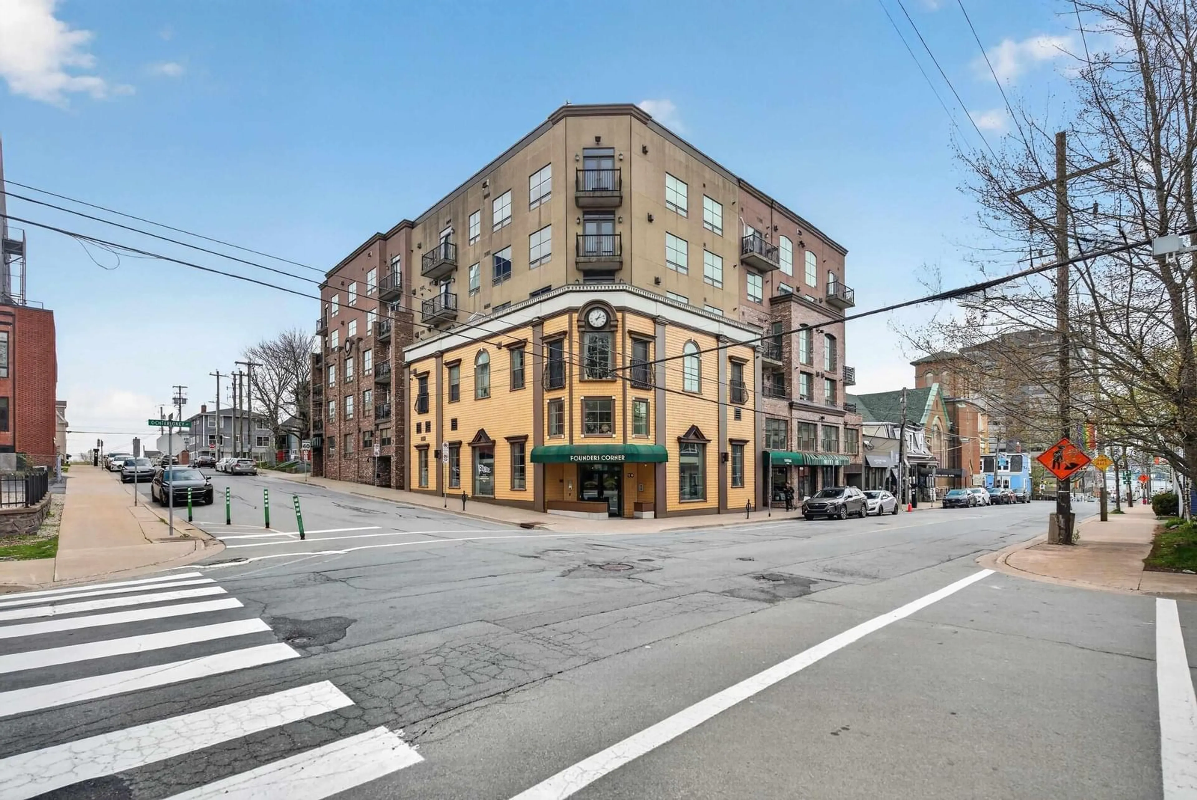 Patio, street for 70 Ochterloney St #503, Dartmouth Nova Scotia B2Y 1C2