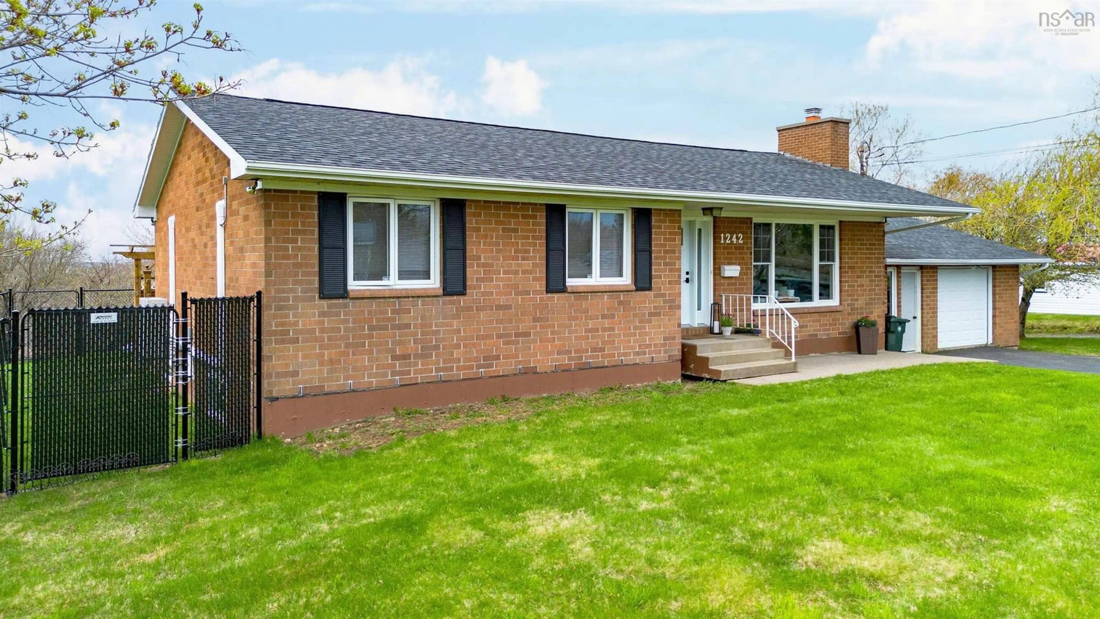 Home with brick exterior material, street for 1242 George St, Sydney Nova Scotia B1P 1N2