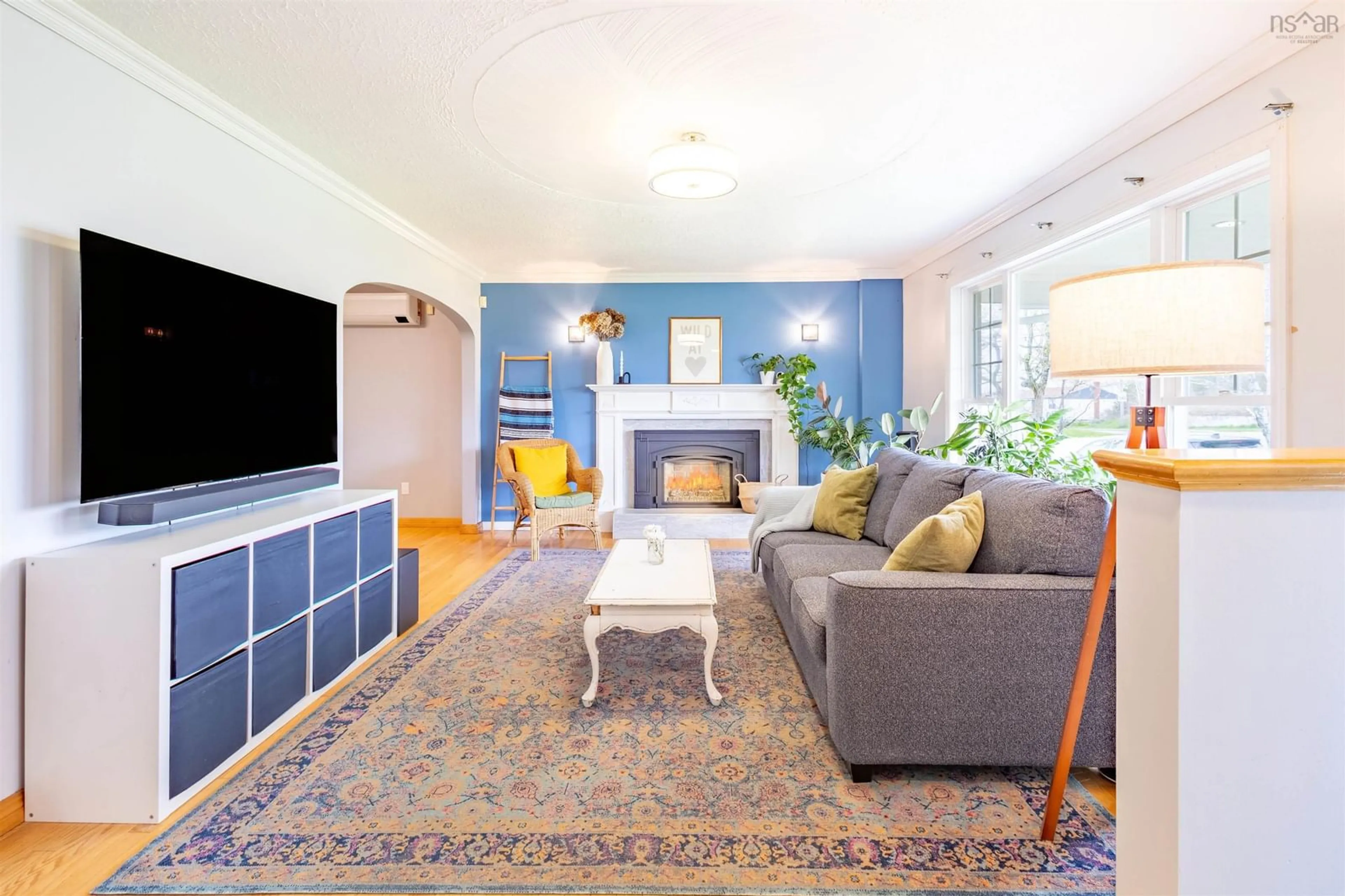 Living room with furniture, unknown for 1242 George St, Sydney Nova Scotia B1P 1N2
