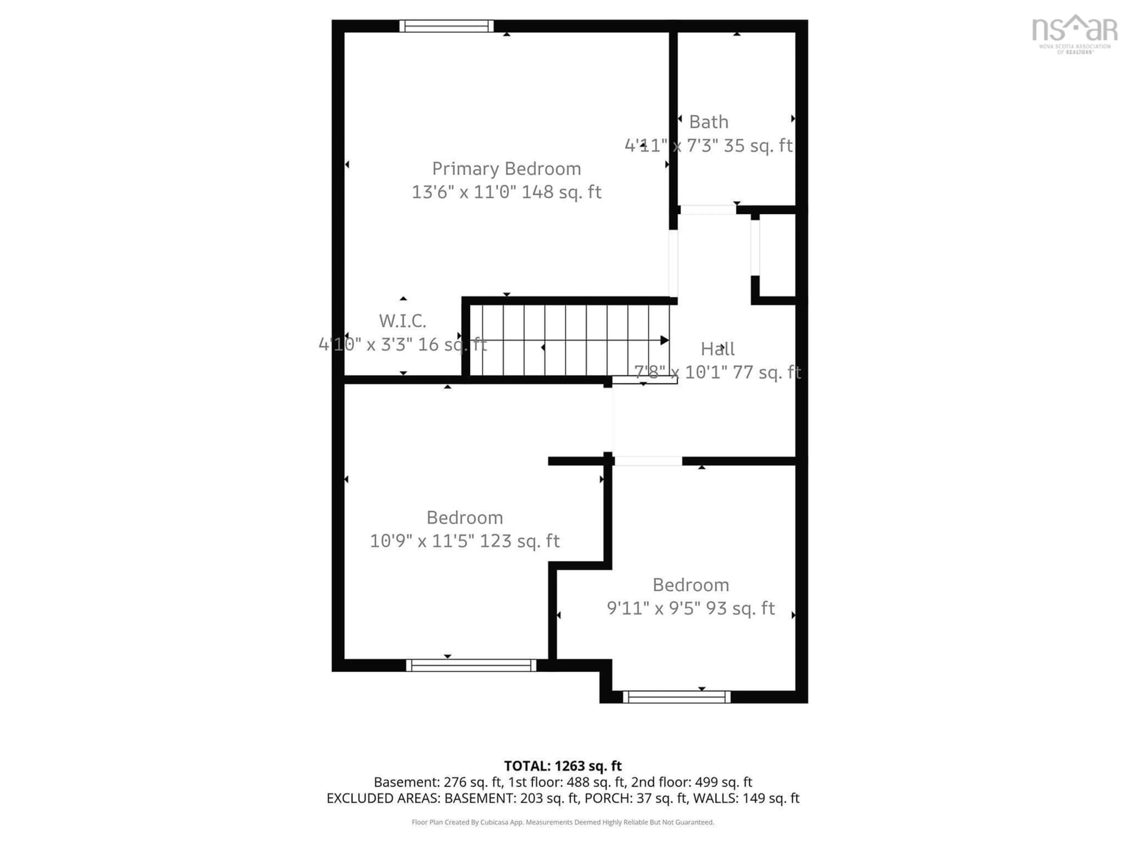 Floor plan for 541 Arklow Dr, Dartmouth Nova Scotia B2W 4Z5