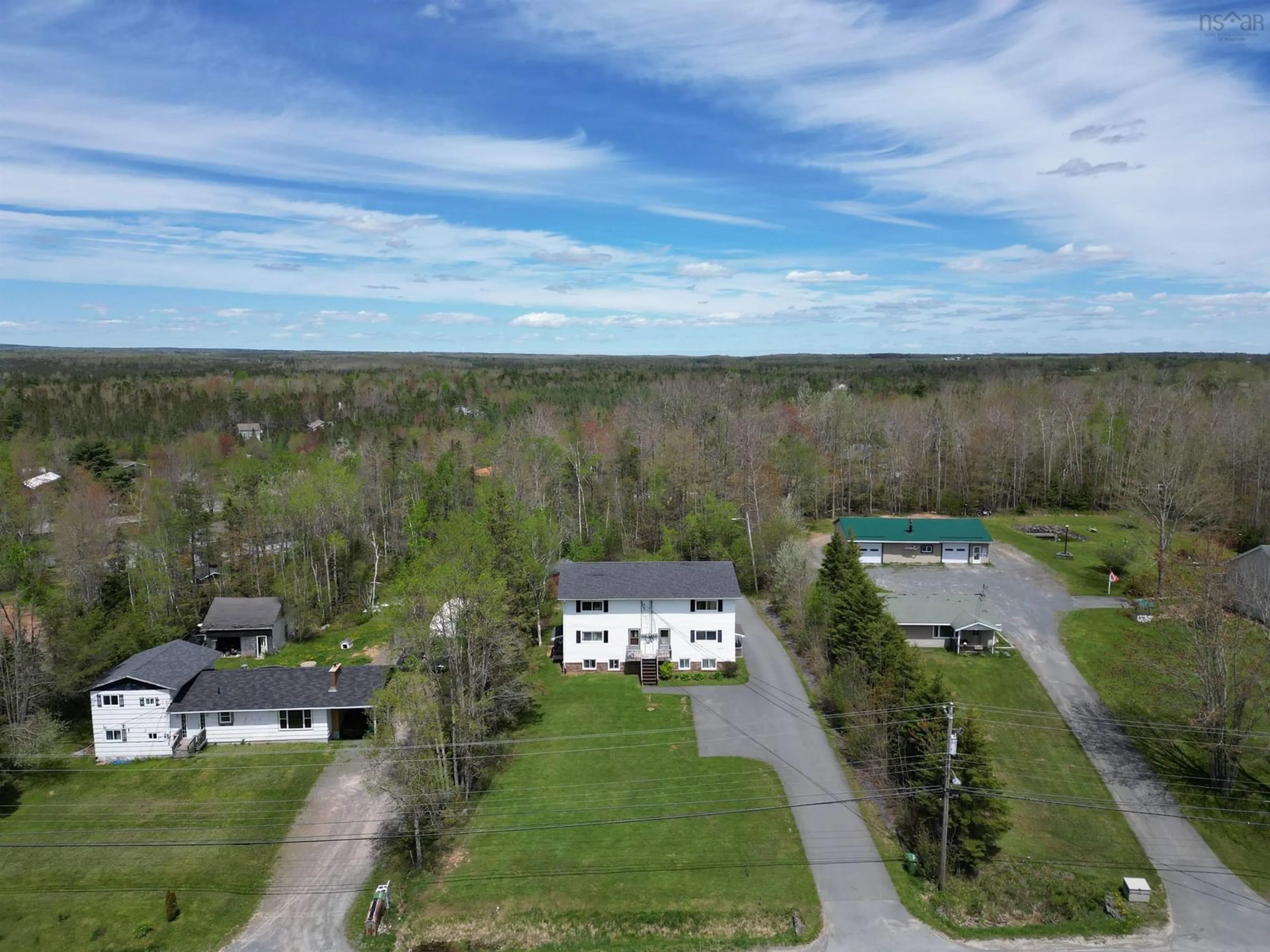 A pic from outside/outdoor area/front of a property/back of a property/a pic from drone, water/lake/river/ocean view for 1463 Highway 214, Nine Mile River Nova Scotia B2S 2R4