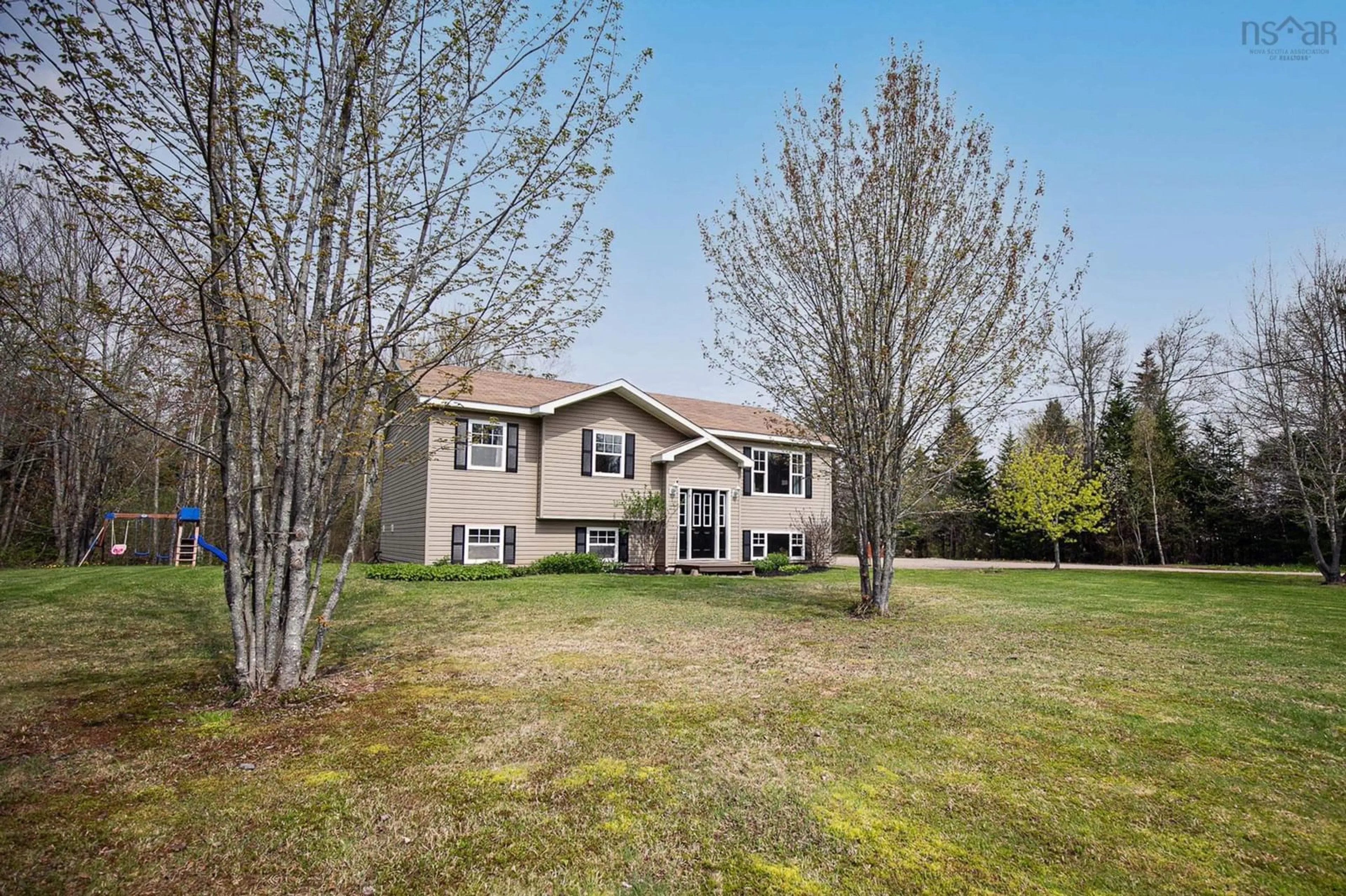 A pic from outside/outdoor area/front of a property/back of a property/a pic from drone, unknown for 1223 Southampton Rd, West Amherst Nova Scotia B4H 3Y4