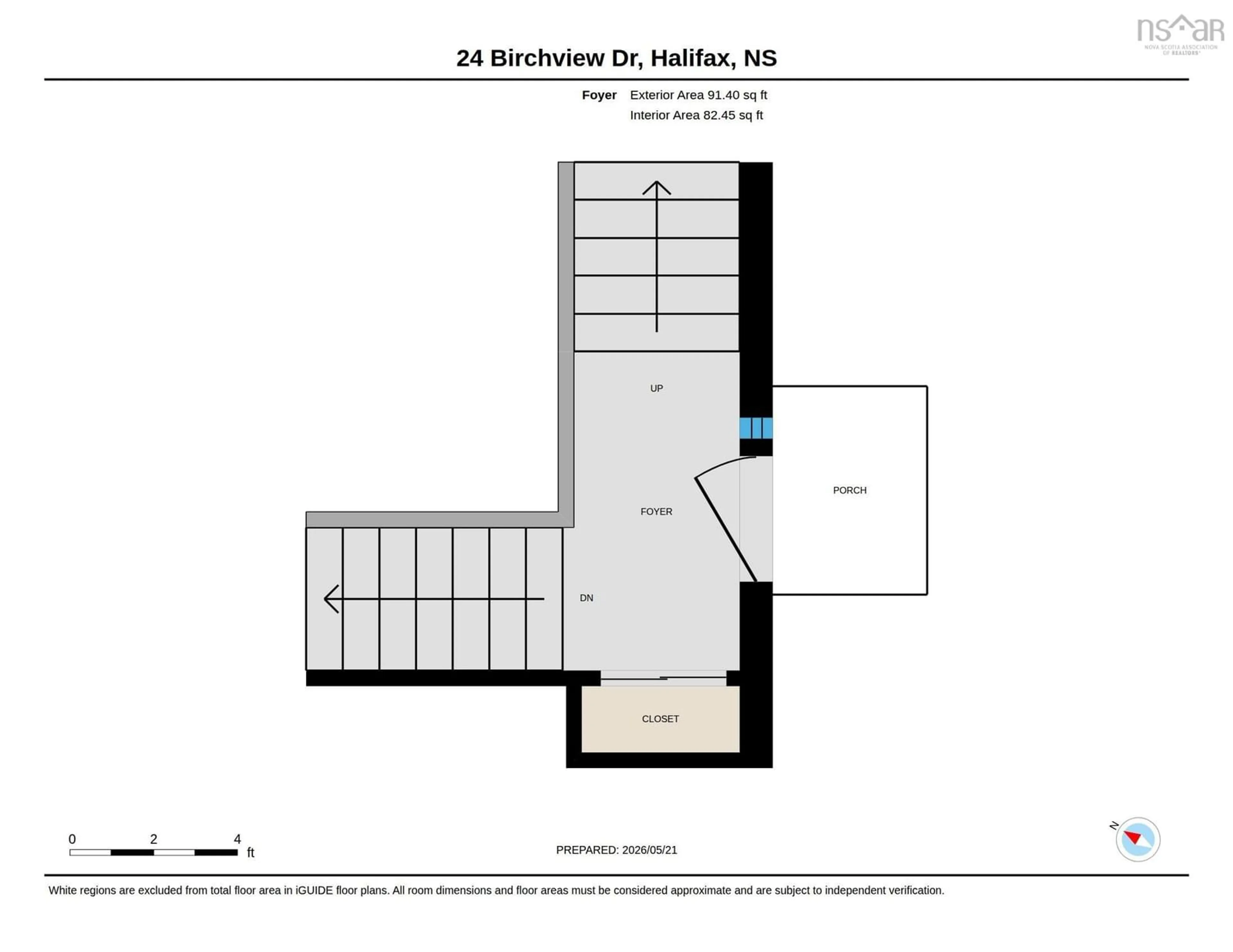 Floor plan for 24 Birchview Dr, Halifax Nova Scotia B3P 1G4