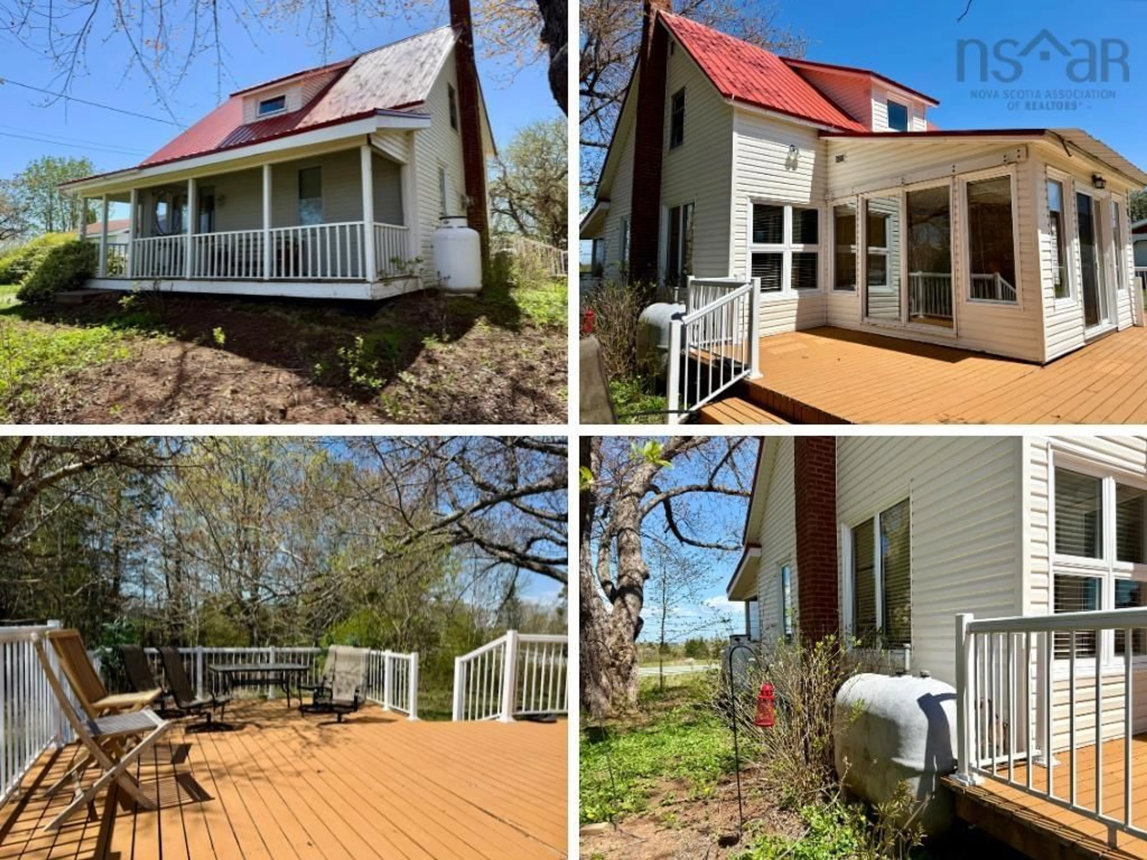 A pic from outside/outdoor area/front of a property/back of a property/a pic from drone, water/lake/river/ocean view for 2242 6 Hwy, Truemanville Nova Scotia B4H 3Y2