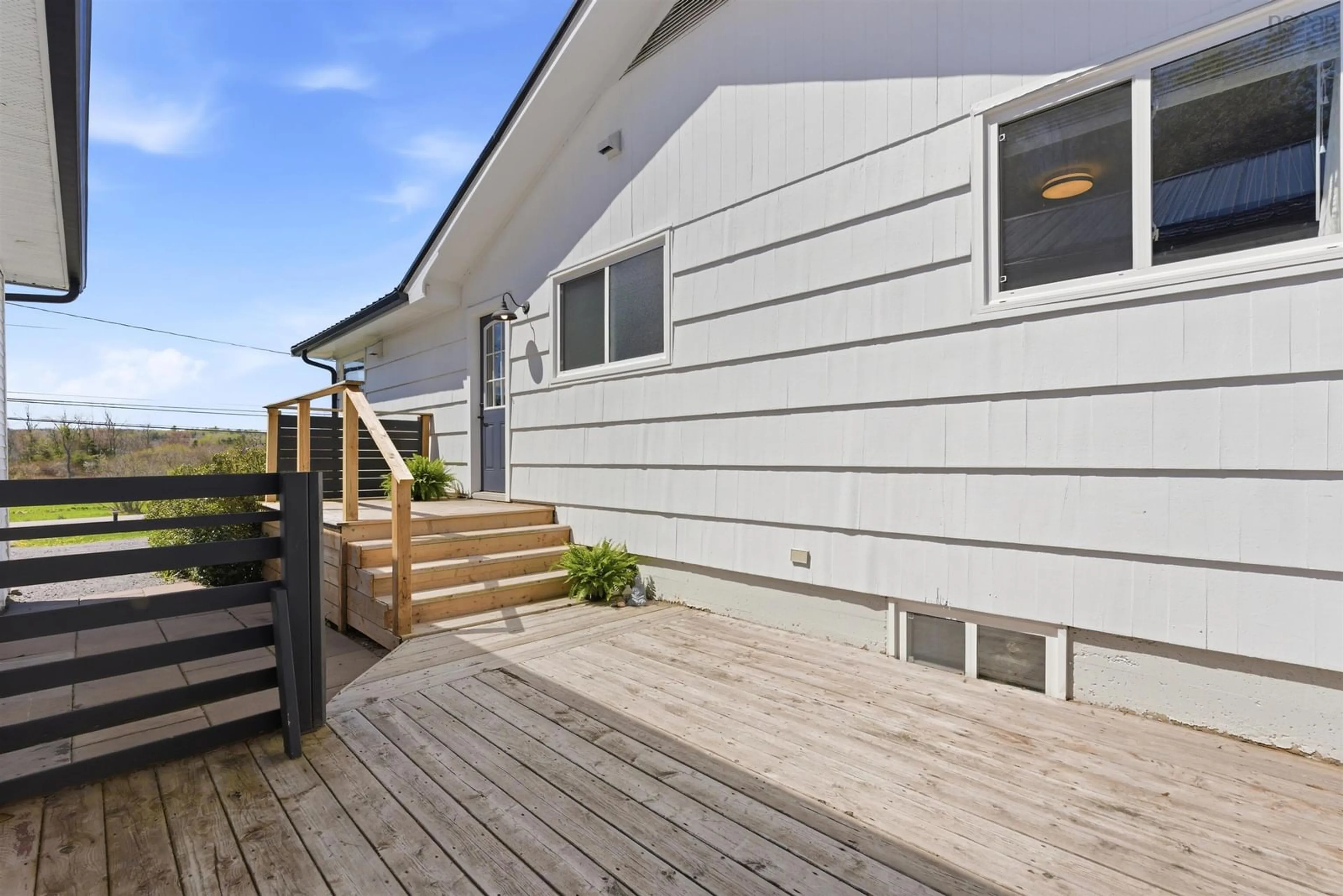 Home with vinyl exterior material, street for 4885 Highway 1, Three Mile Plains Nova Scotia B0N 2T0